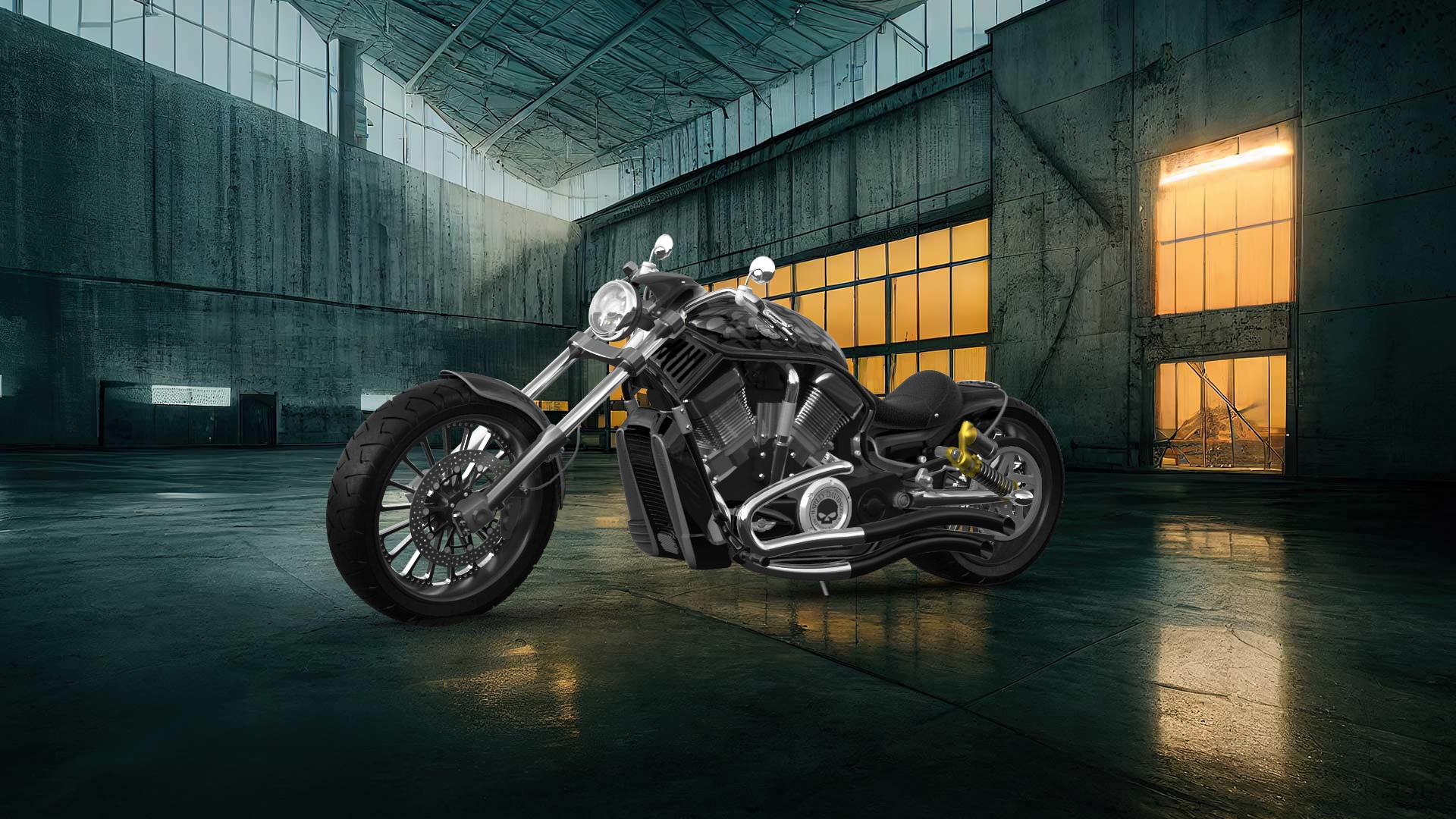 Harley-Davidson Custom Chopper Cruiser 2011 tuning