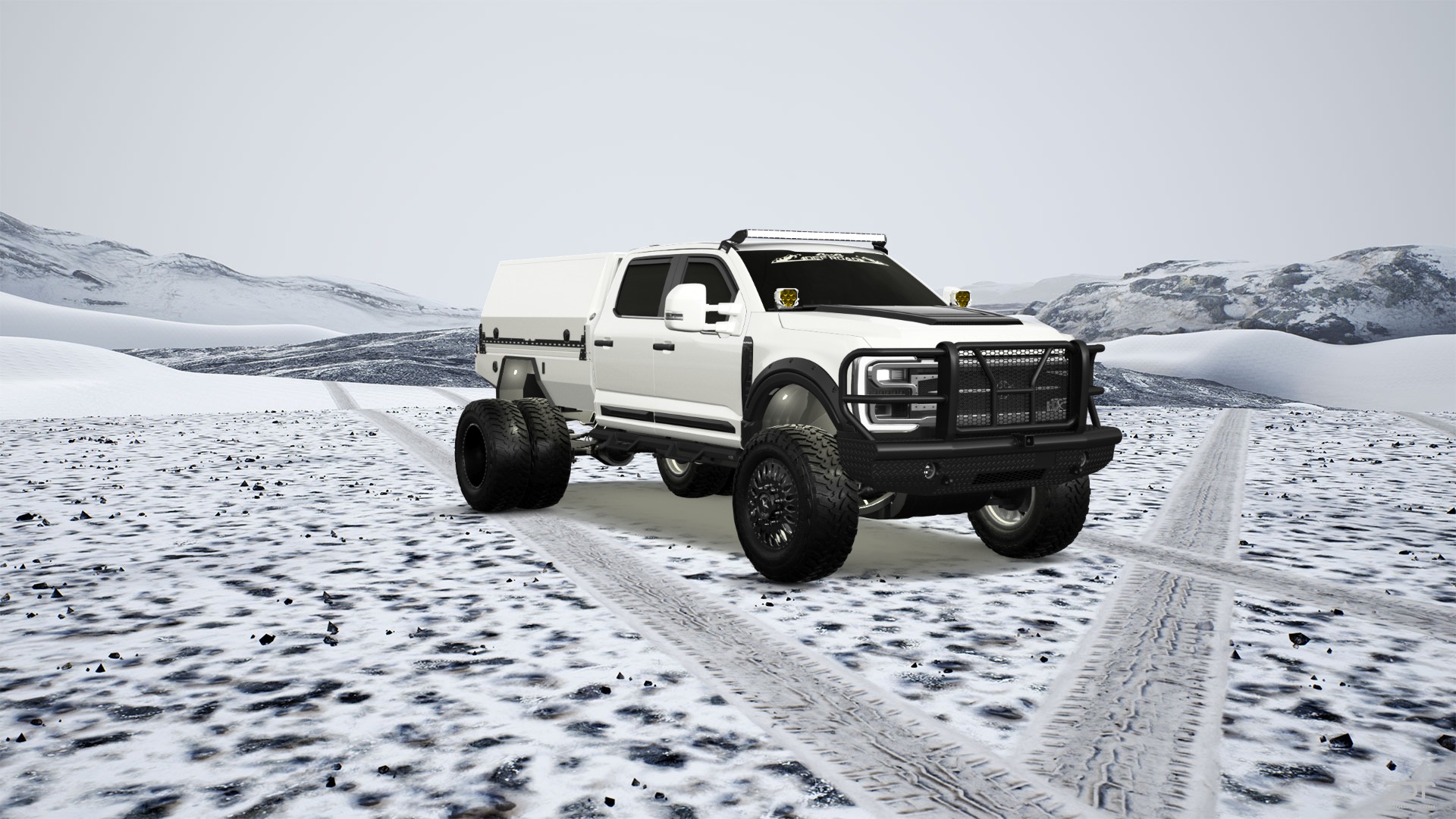 Ford F-350 DRW Crew Cab 4 Door pickup truck 2023 tuning