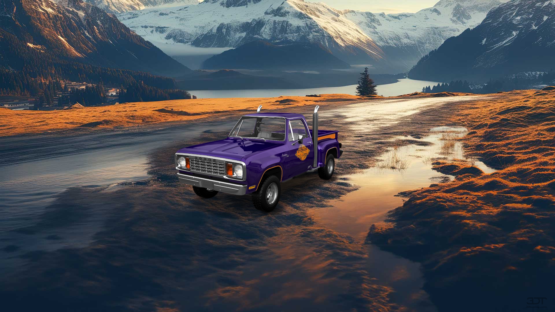 Dodge Lil Red Express 2 Door pickup truck 1978 tuning