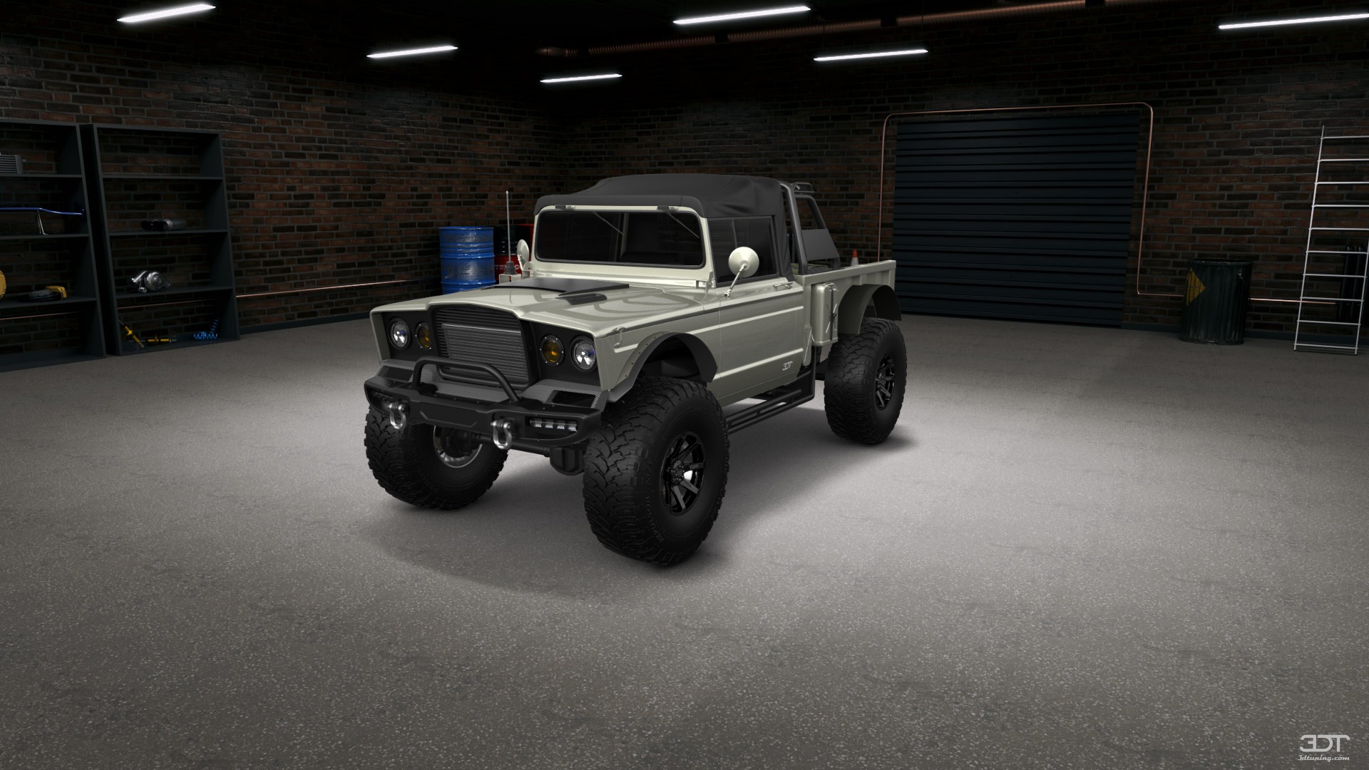 Jeep Kaiser M715 2 Door pickup truck 1968 tuning