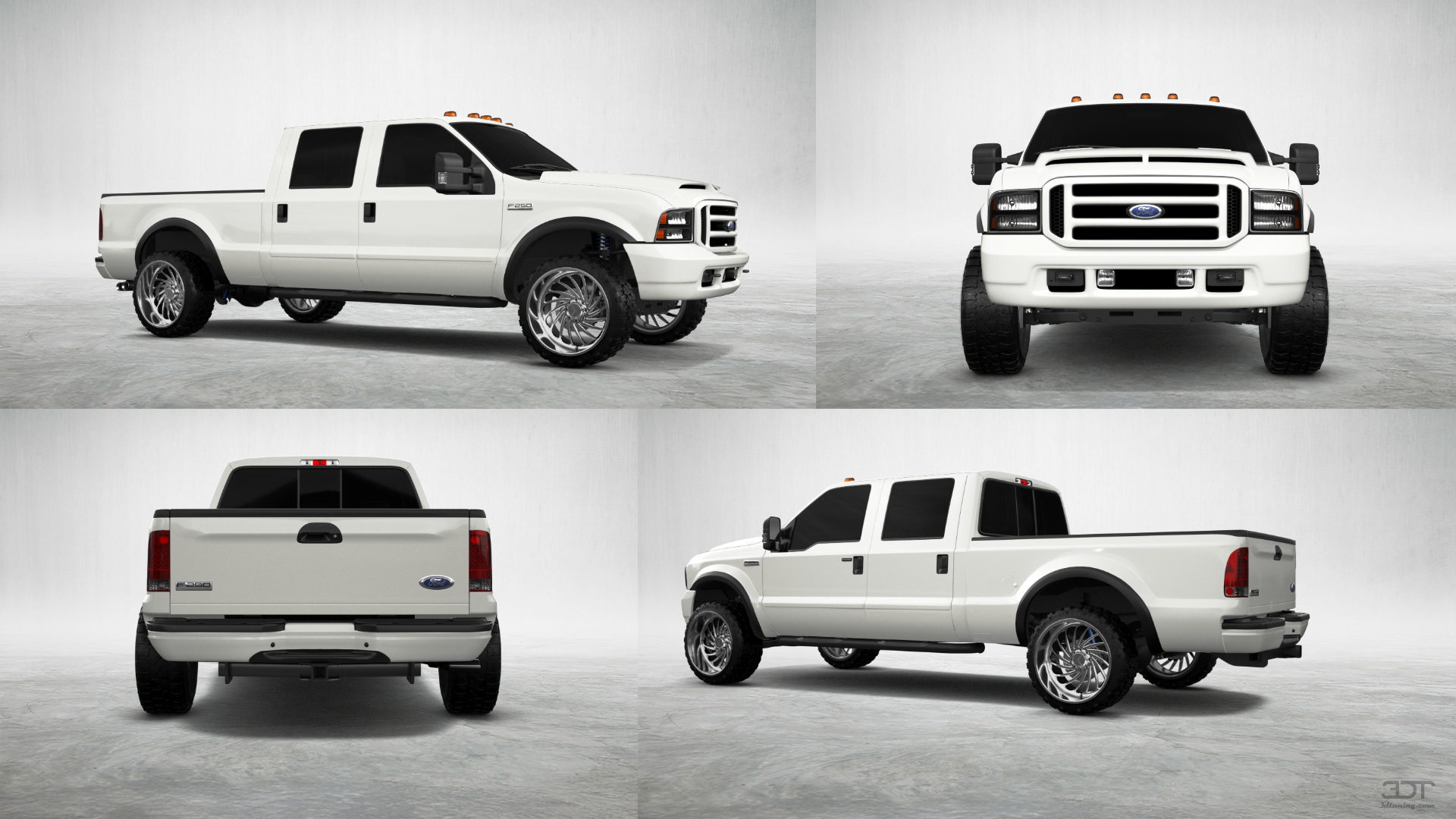 Ford F-250 Crew Cab 4 Door pickup truck 1999 tuning