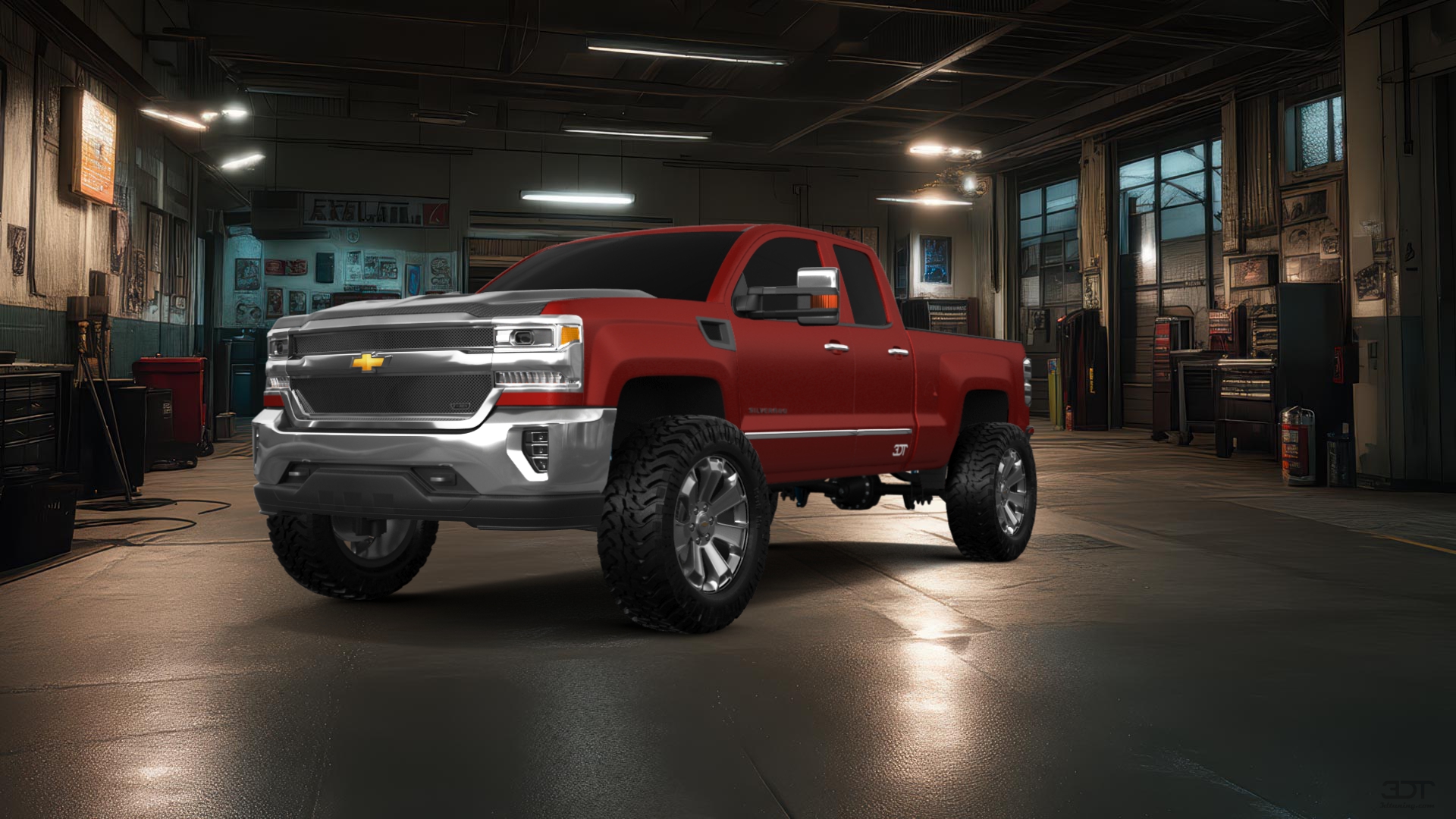 Chevrolet Silverado 1500 6.5 ft box 4 Door pickup truck 2016 tuning