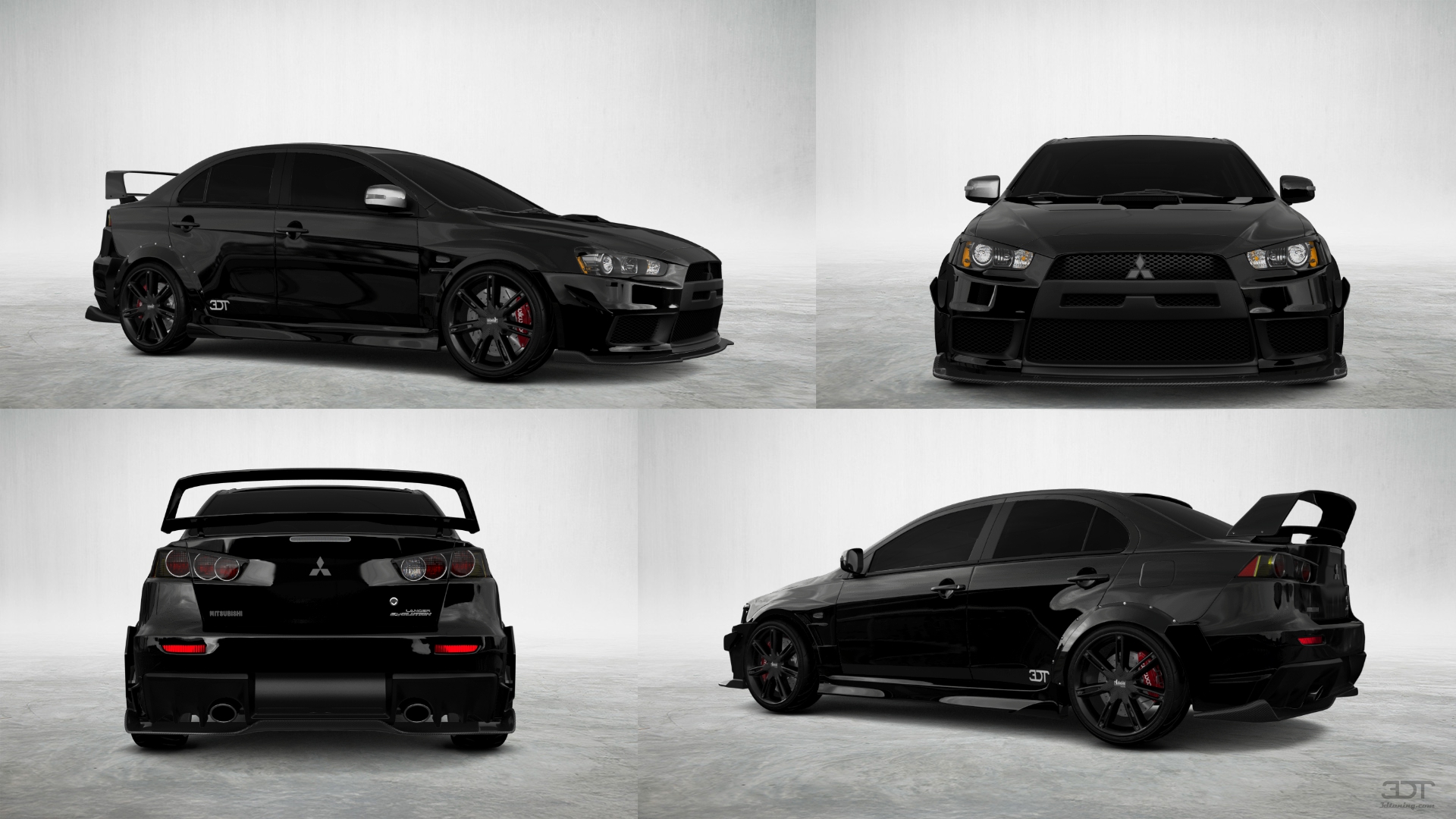 Mitsubishi Lancer Evolution X Sedan 2008 tuning