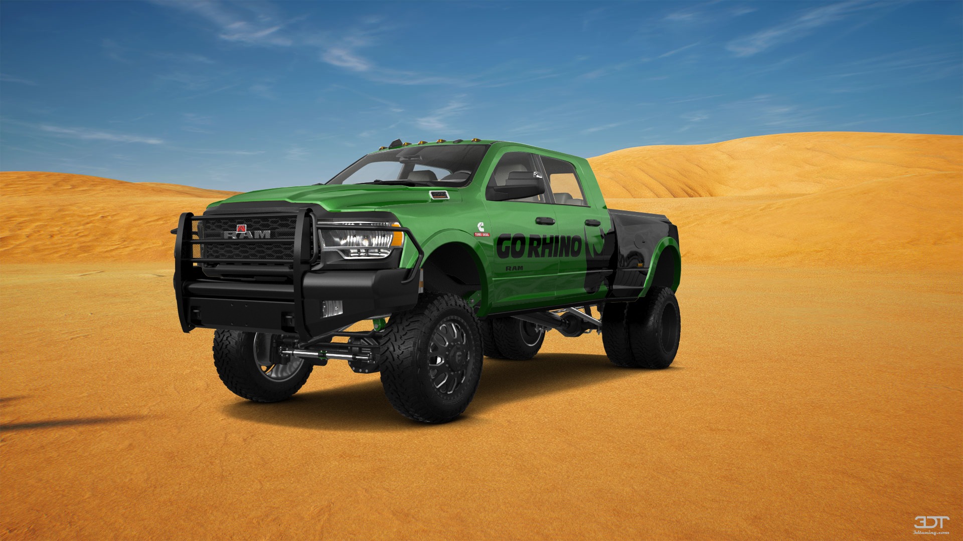 Dodge Ram 3500 4 Door pickup truck 2020 tuning