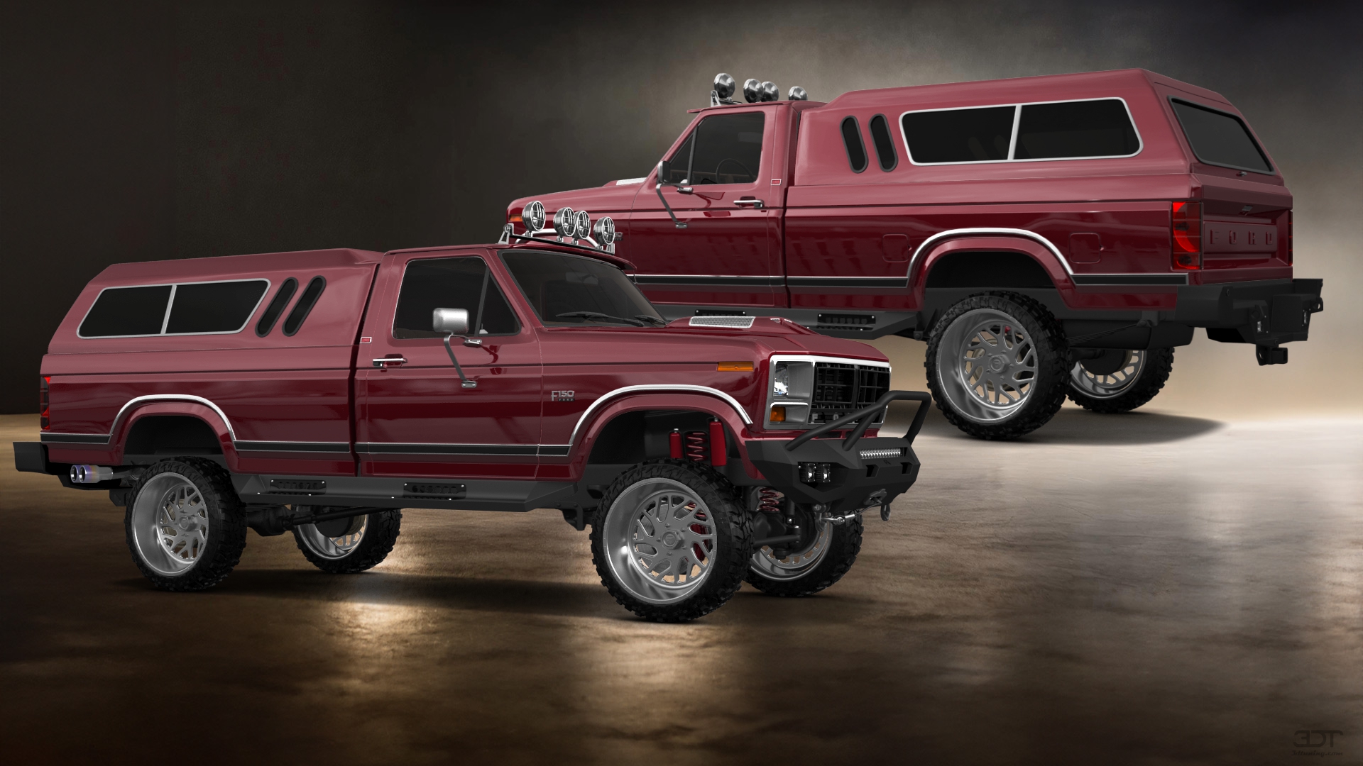 Ford F-150 2 Door pickup truck 1986 tuning