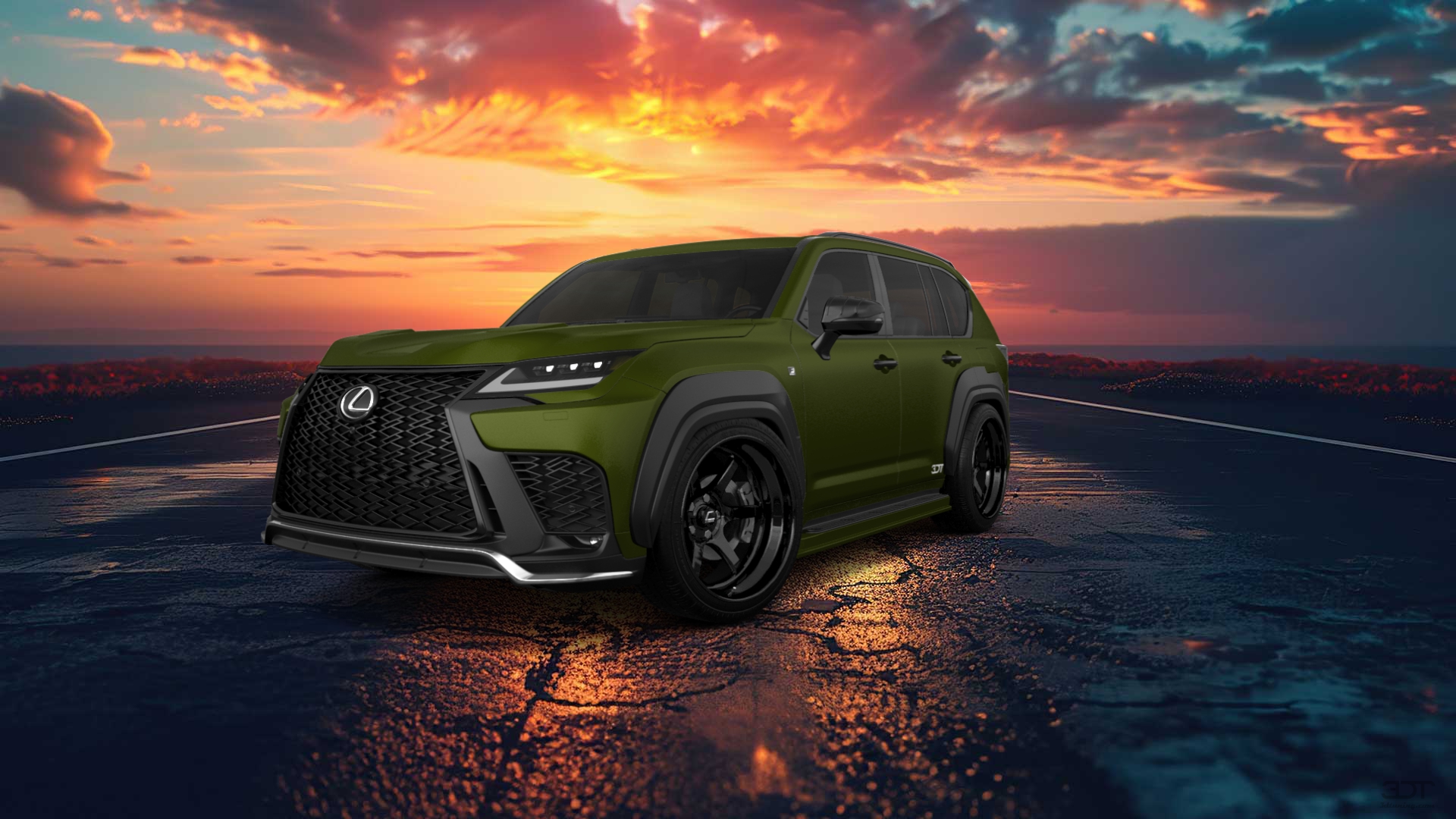 Lexus LX 600 5 Door SUV 2021 tuning