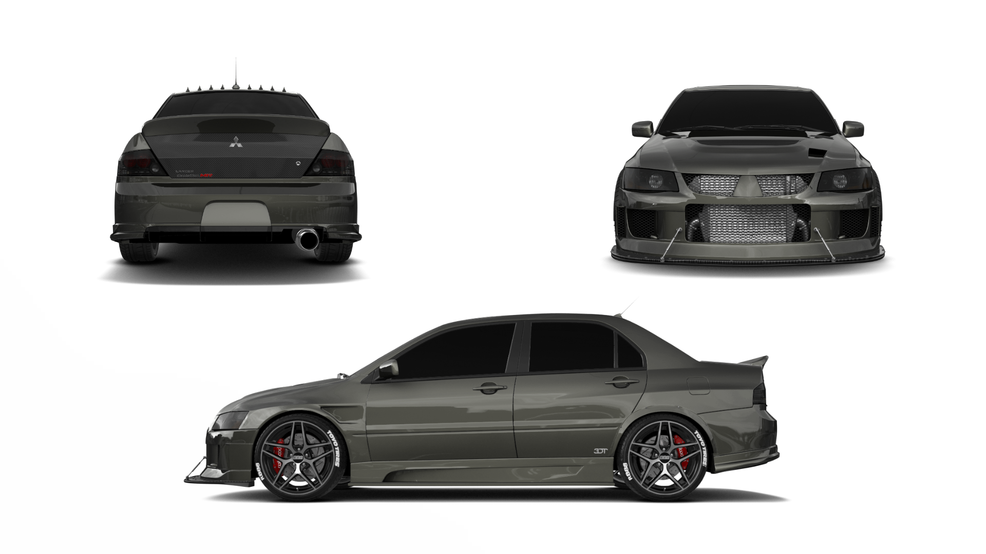 Mitsubishi Lancer Evo IX 4 Door Saloon 2005 Images