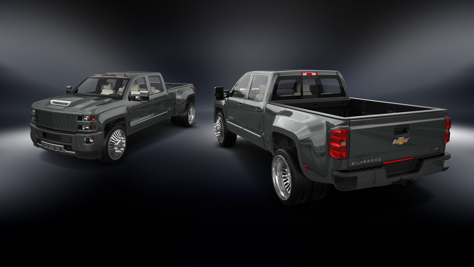 Chevrolet Silverado 3500 4 Door pickup truck 2015 tuning