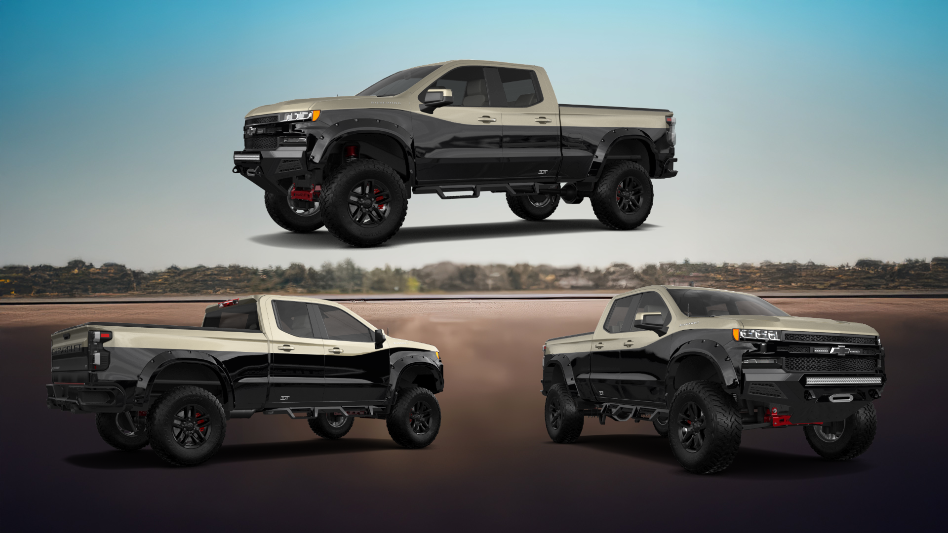 Chevrolet Silverado 1500 6.6 ft box 4 Door pickup truck 2021