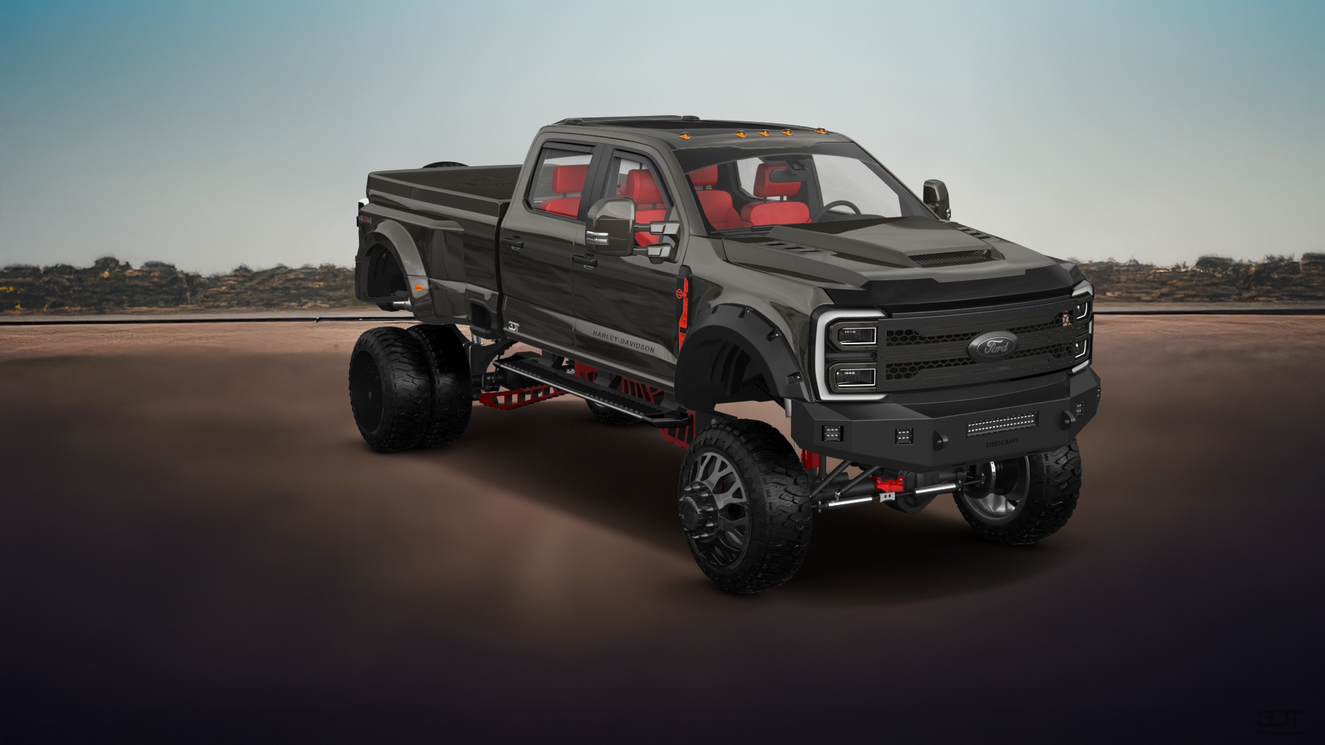 Ford F-350 DRW Crew Cab 4 Door pickup truck 2023 Images