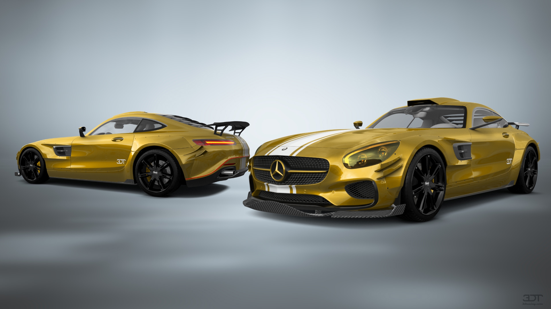 Mercedes AMG GT 2 door fastback coupe 2015 tuning