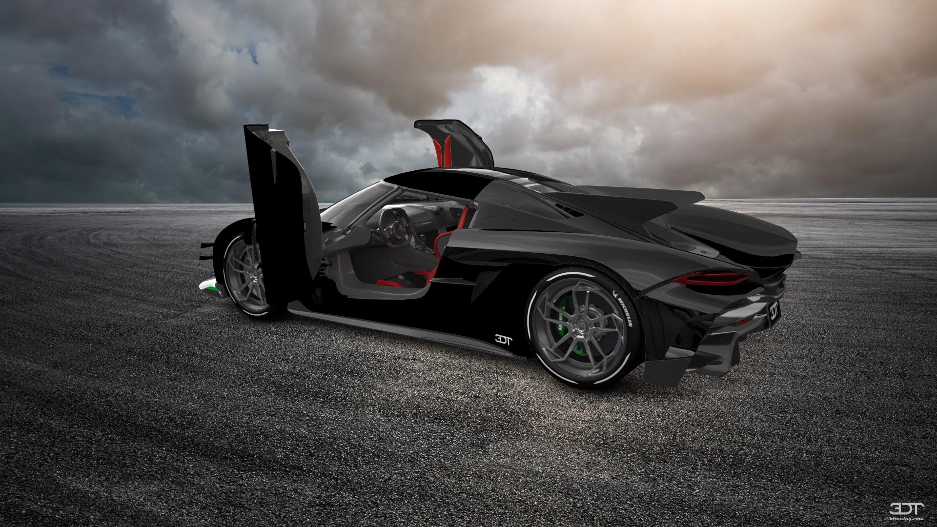 Koenigsegg Jesko 2 door targa top 2020