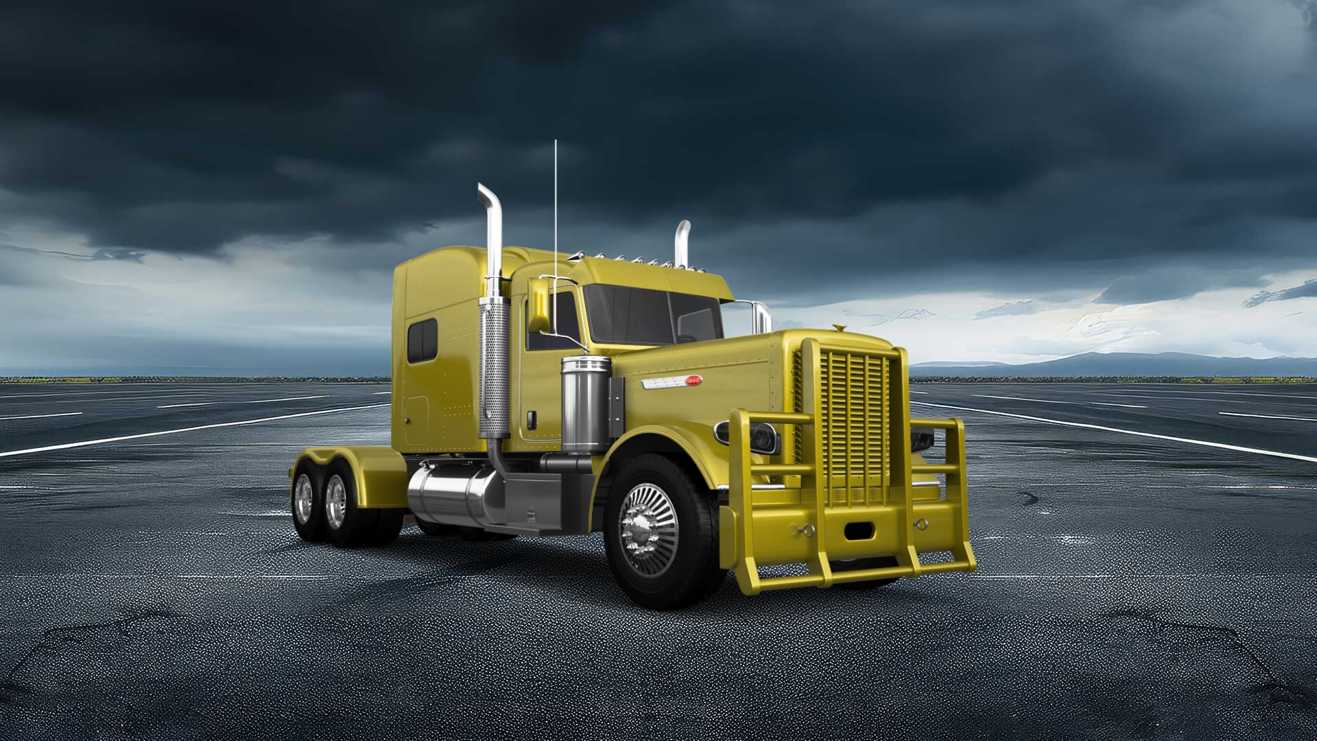 Peterbilt 389 Sleeper Cab Truck 2016