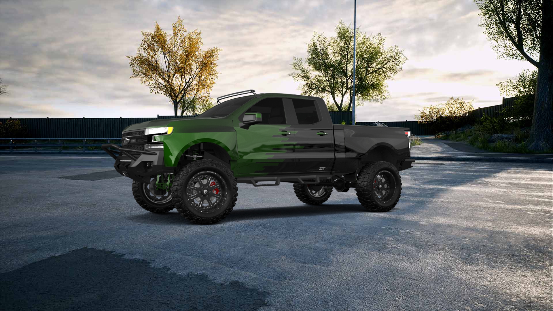 Chevrolet Silverado 1500 6.6 ft box 4 Door pickup truck 2021
