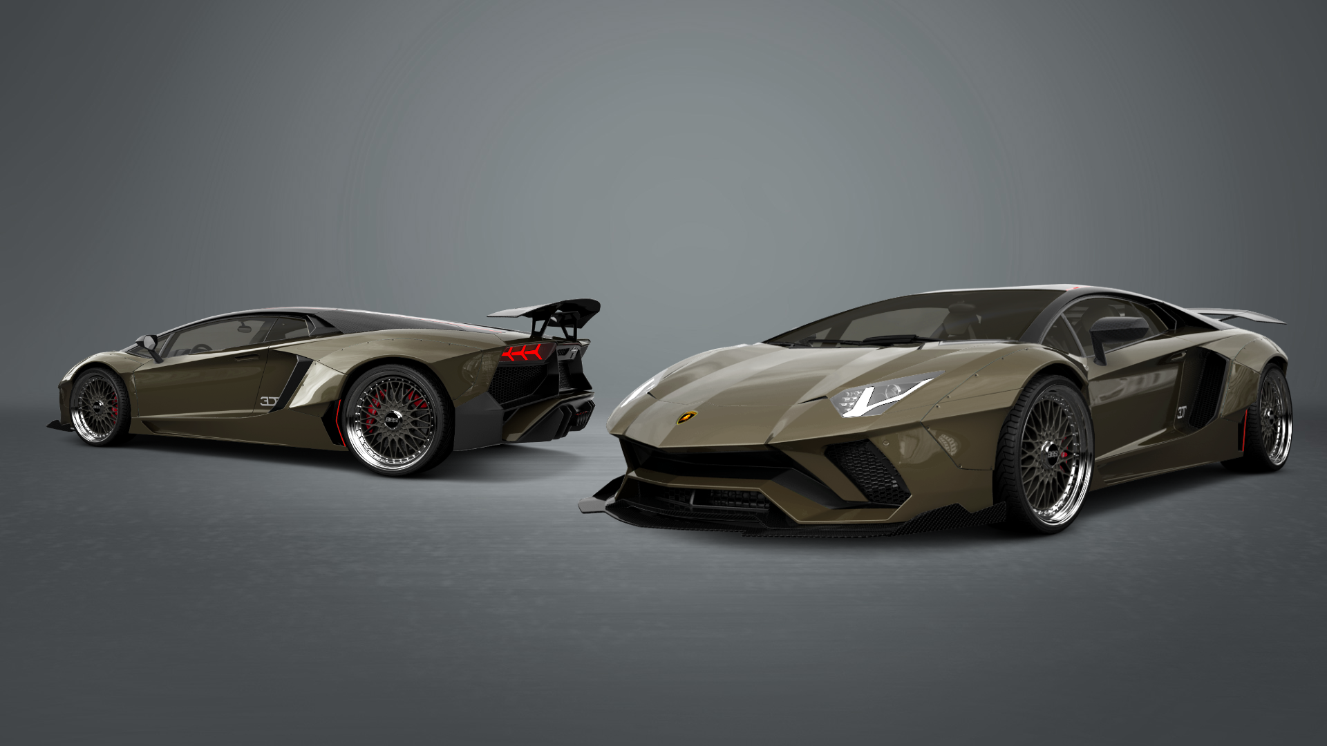 Lamborghini Aventador 2 Door Coupe 2012 tuning