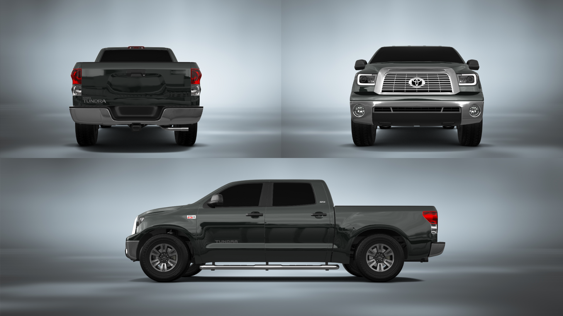 Toyota Tundra 5.5 ft box 4 Door pickup truck 2007