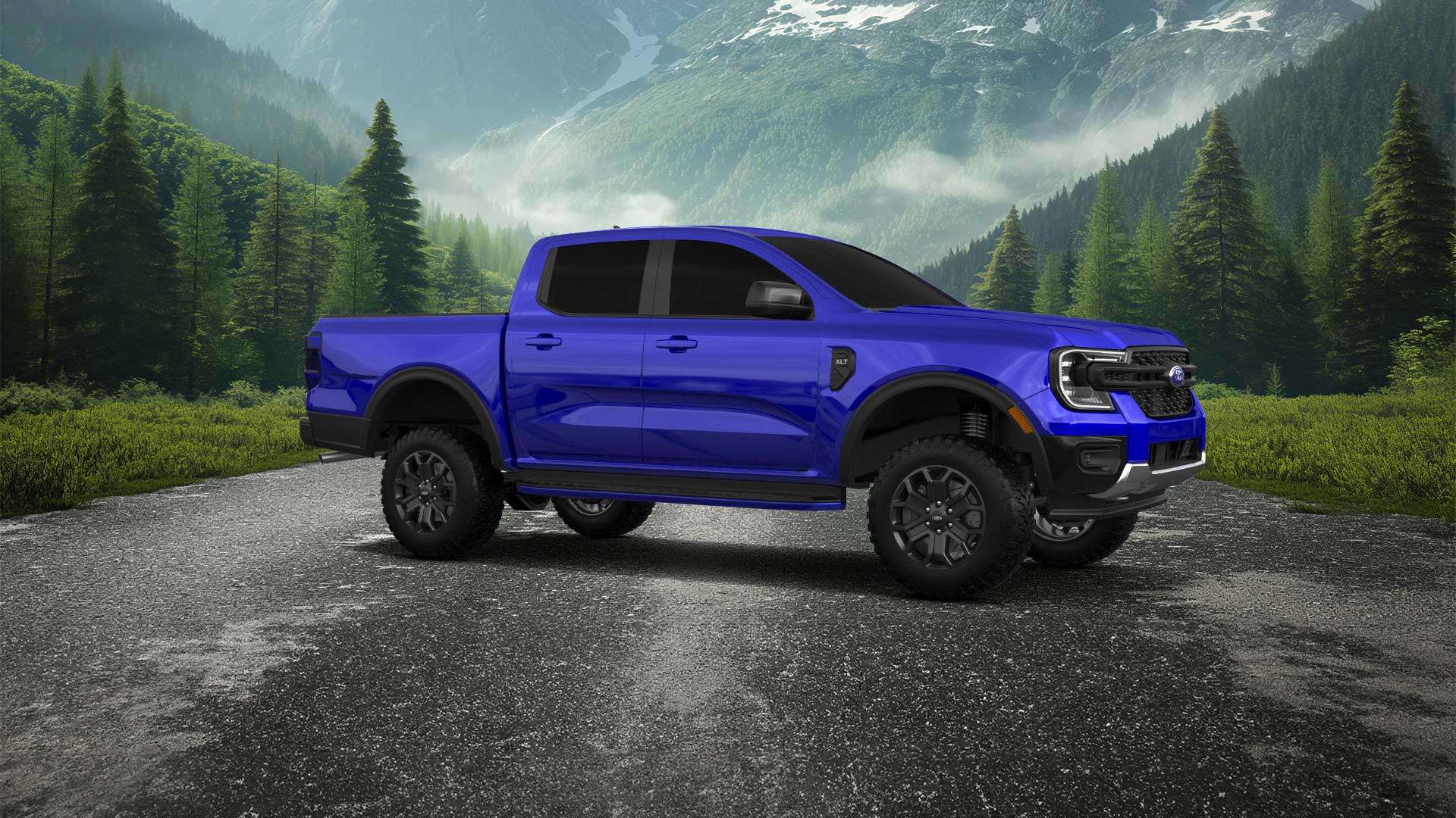 Ford Ranger 4 Door pickup truck 2022