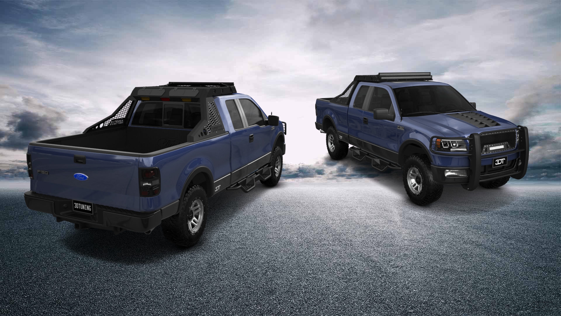 Ford F-150 SuperCab 4 Door pickup truck 2004 tuning