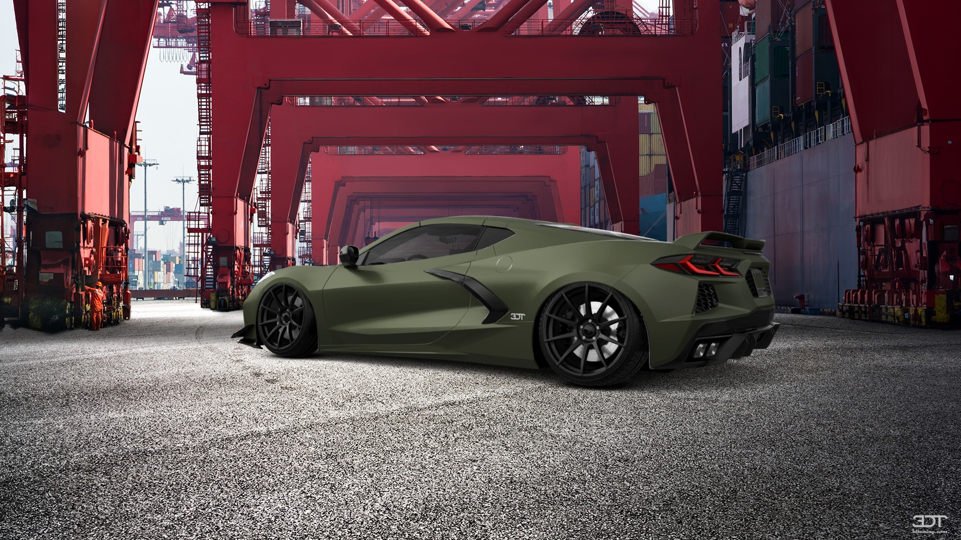 Chevrolet Corvette 2 door targa top 2020 Images