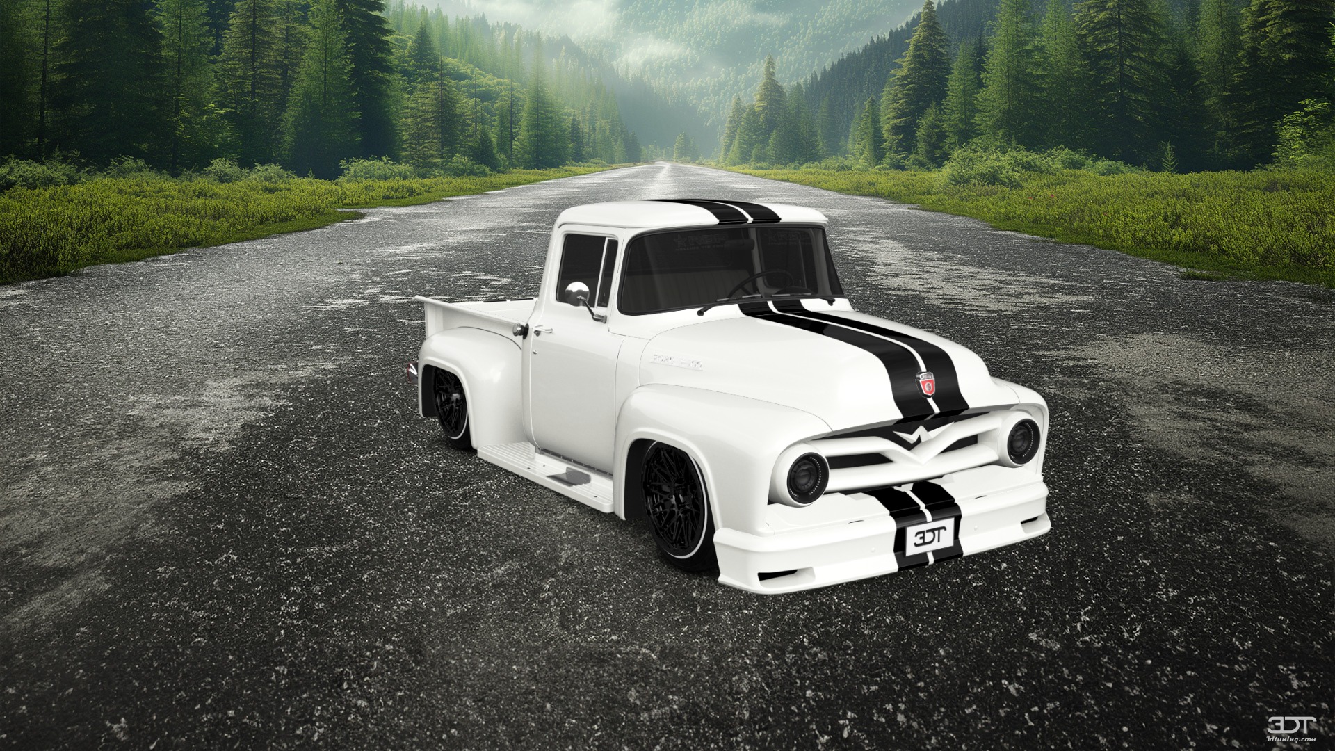 Ford F-100 2 Door truck 1956