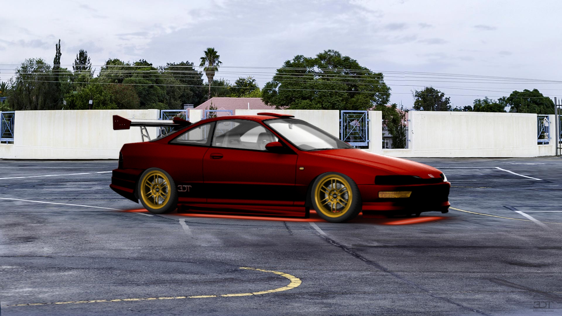 Custom Honda Integra Type-R 2000 Coupe by NicoRM | 3DTuning