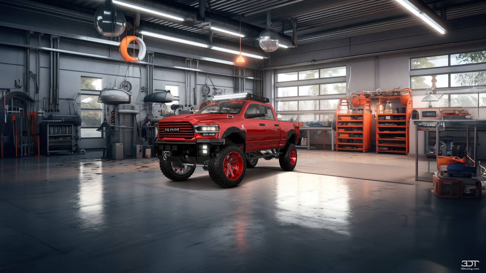 Dodge Ram 2500 4 Door pickup truck 2020 tuning