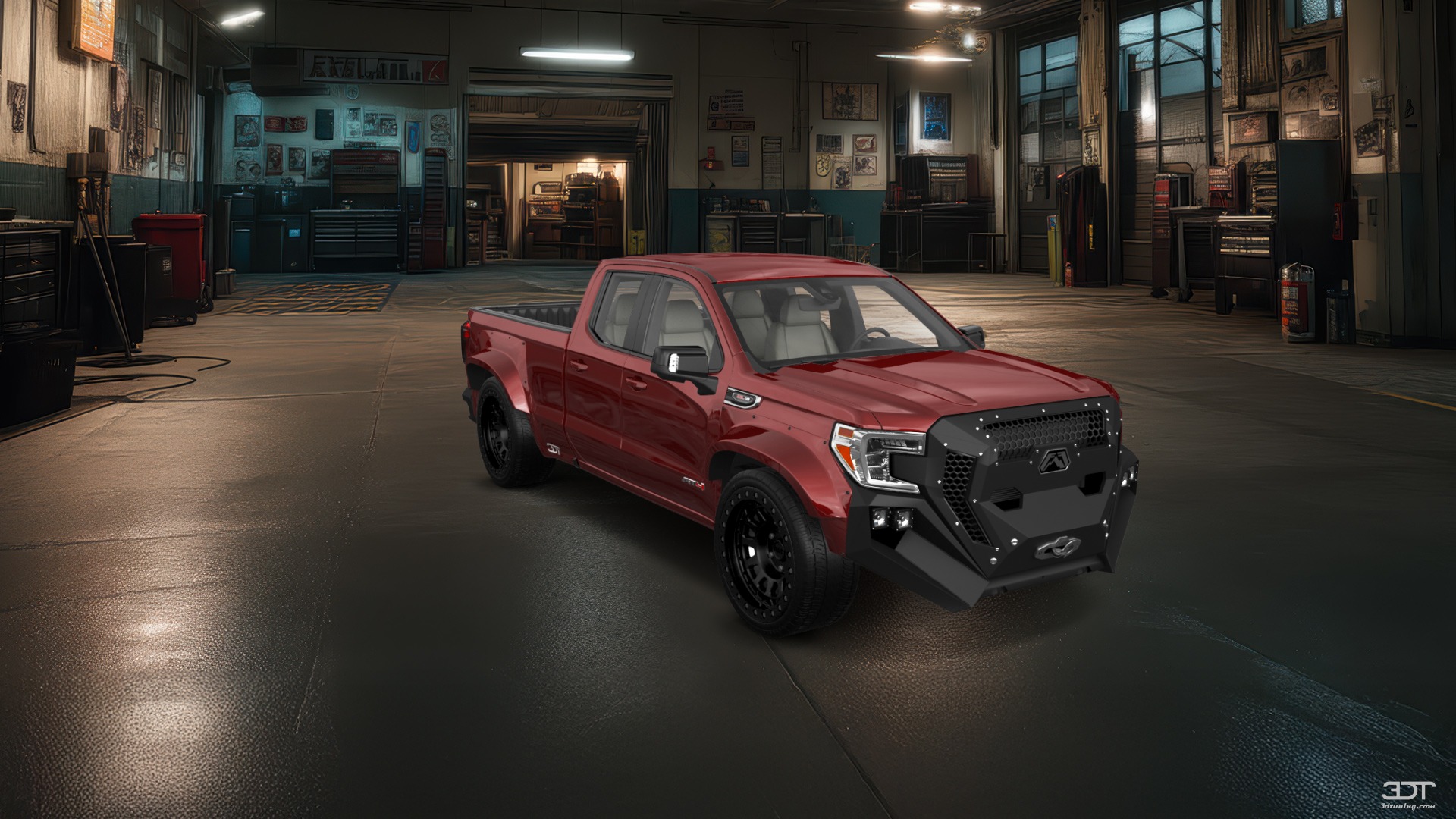 GMC Sierra 1500 4 Door pickup truck 2019 tuning