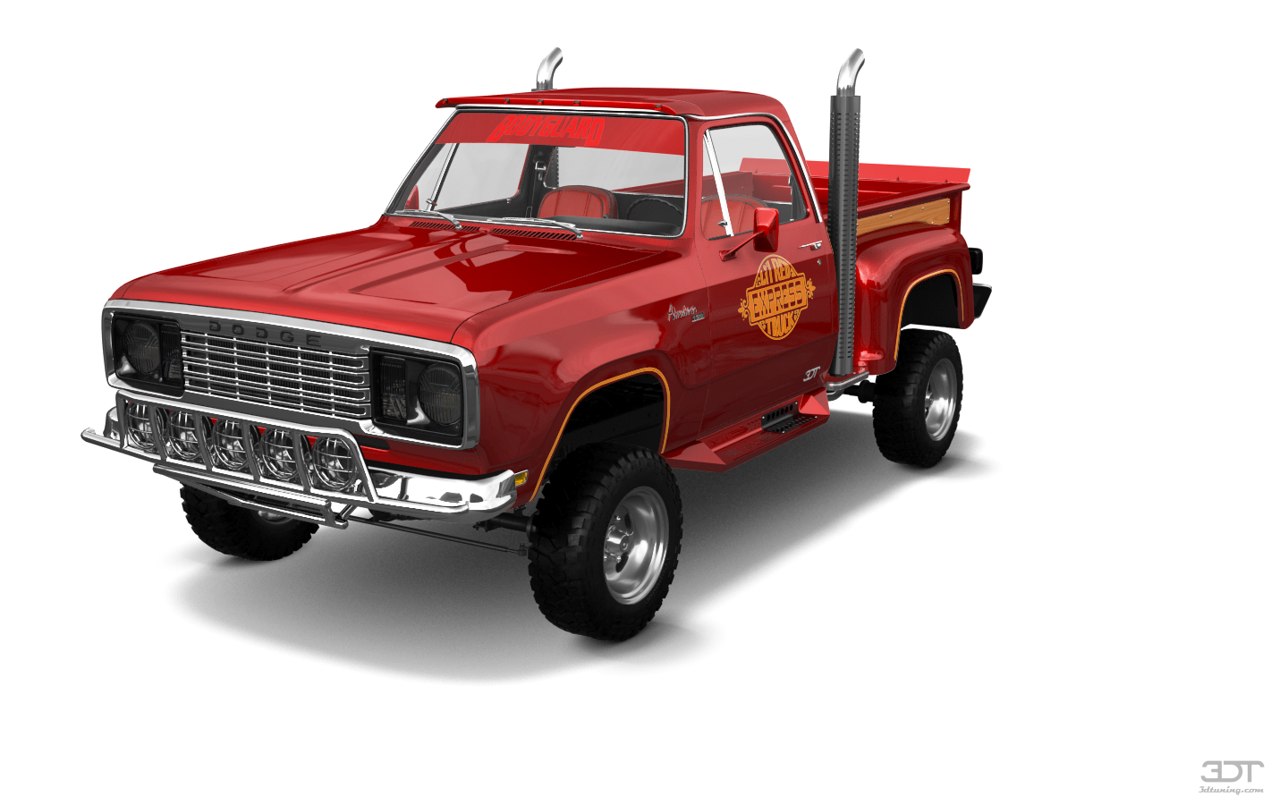 Dodge Lil Red Express 2 Door pickup truck 1978