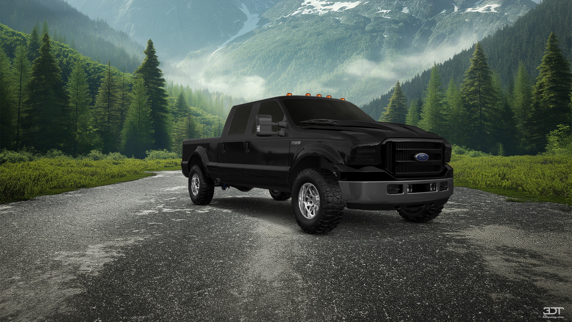 Ford F-250 Crew Cab 4 Door pickup truck 1999