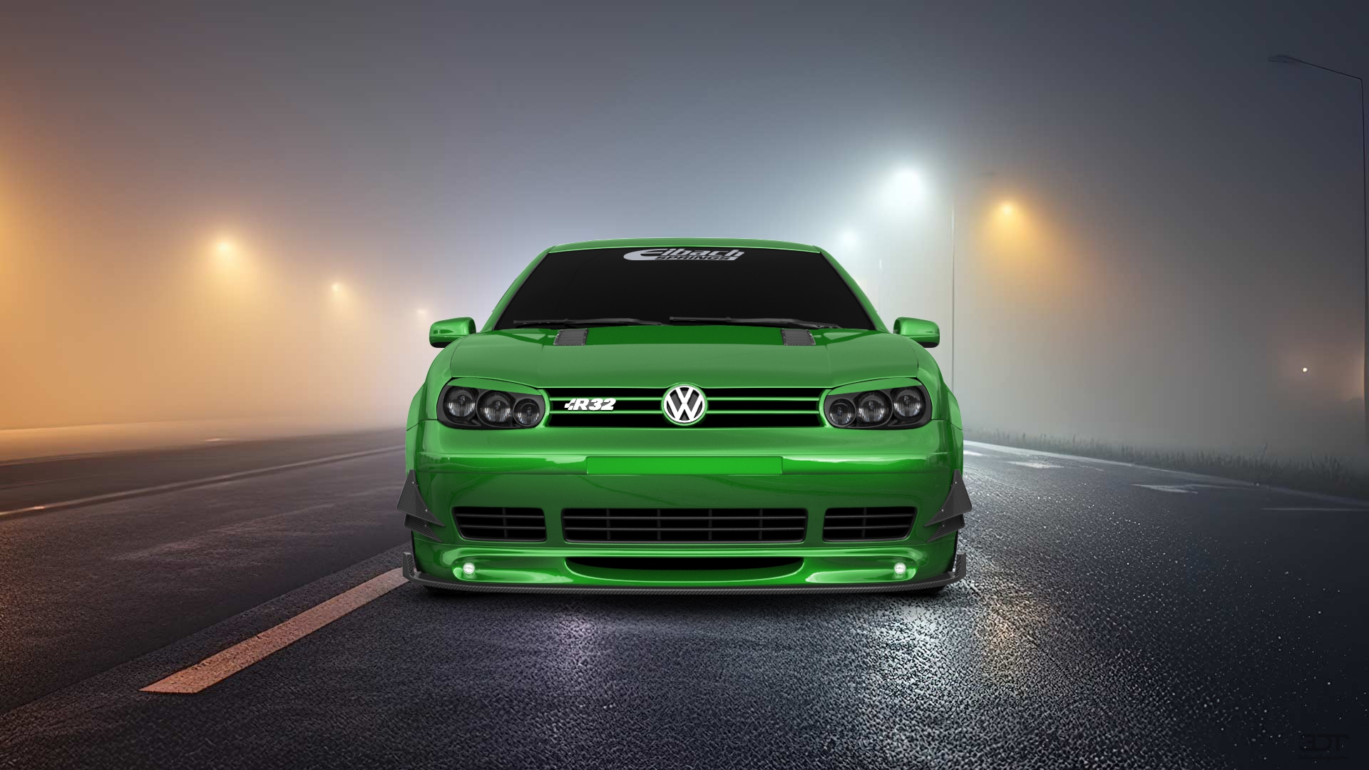 Volkswagen Golf 4 (mk4) 3 Door Hatchback 1997 tuning