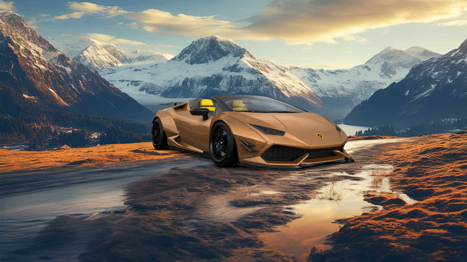 Lamborghini Huracan Spyder 2 Door Convertible 2016 tuning