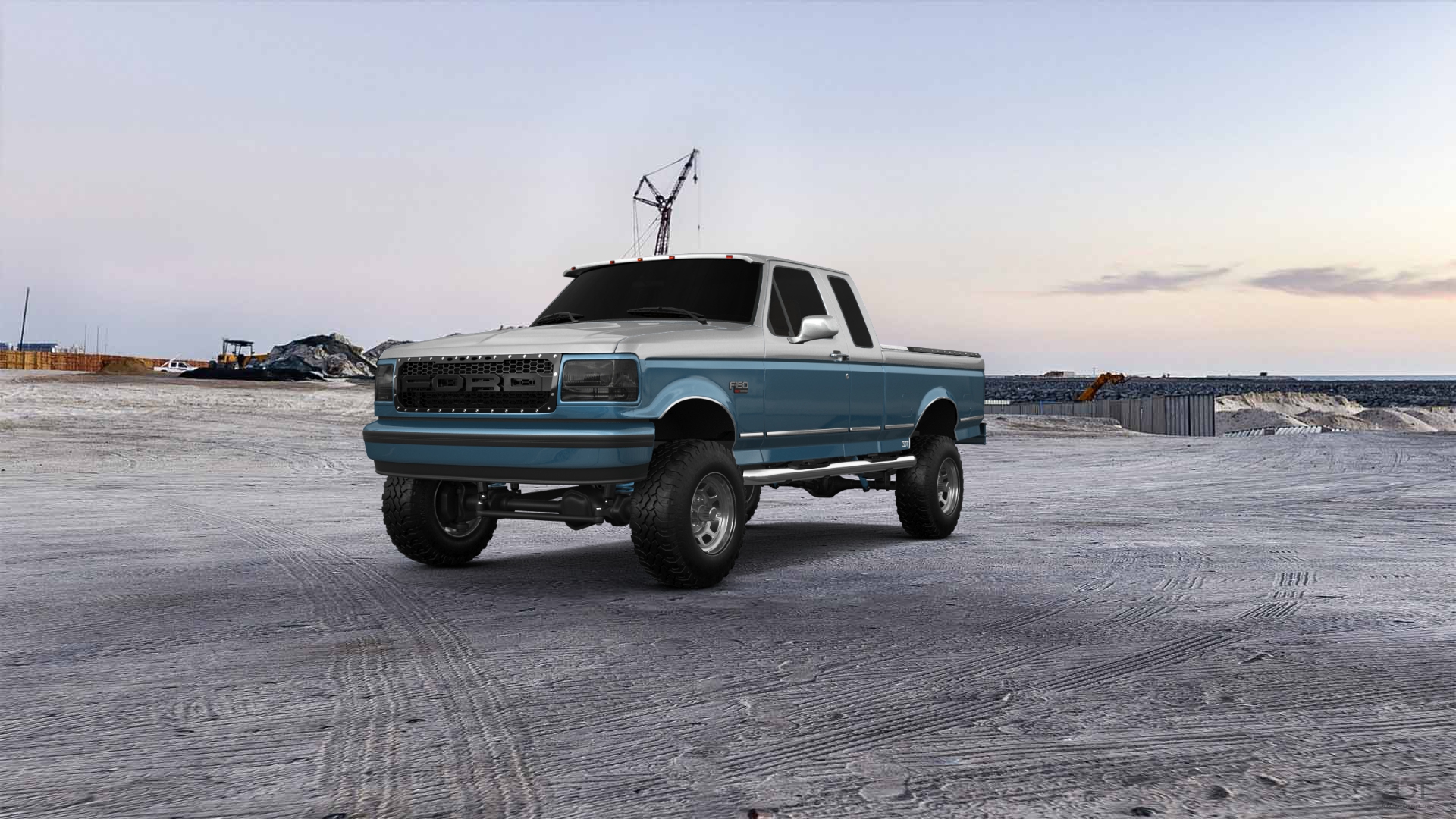 Ford F-150 SuperCab 2 Door pickup truck 1993