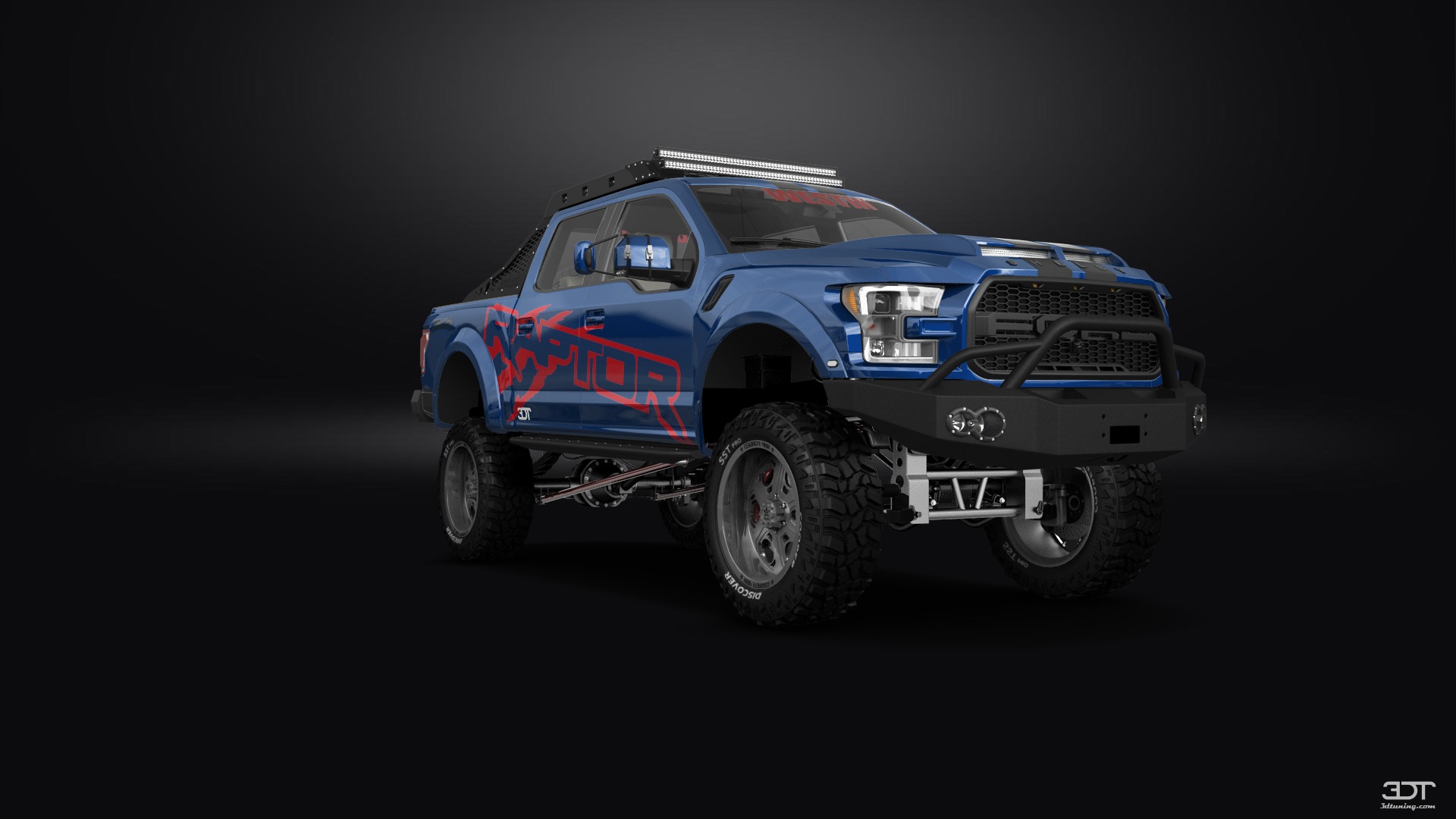 Tuning Ford F-150 Raptor 4 Door pickup truck 2017