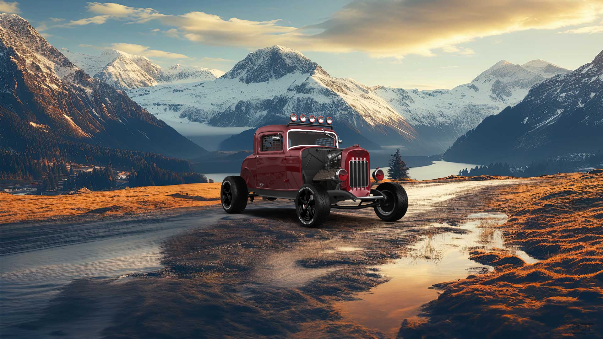 Ford Model B Deluxe 2 Door Coupe 1932