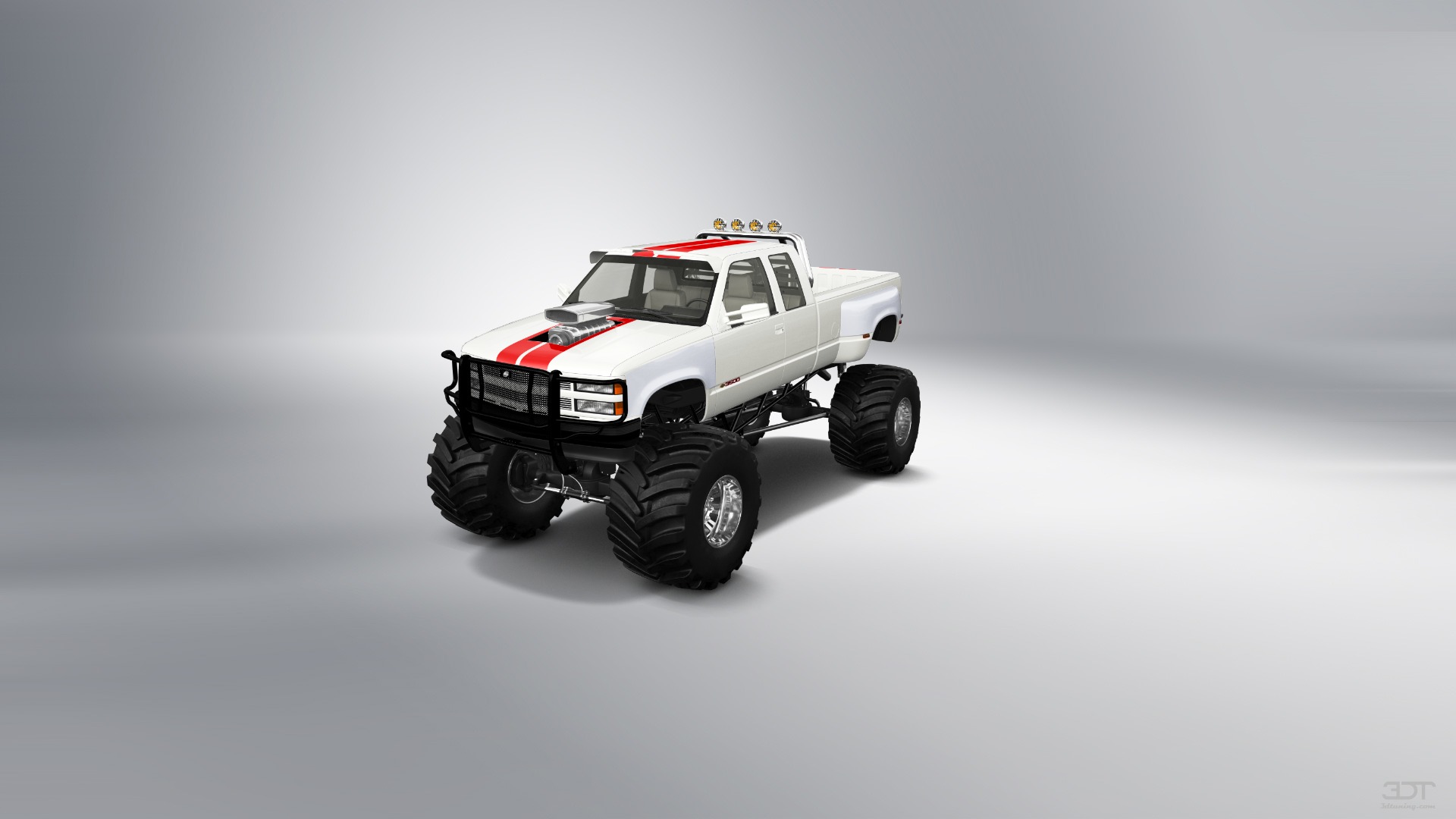 Chevrolet K3500 Extended Cab Pickup Truck 1988