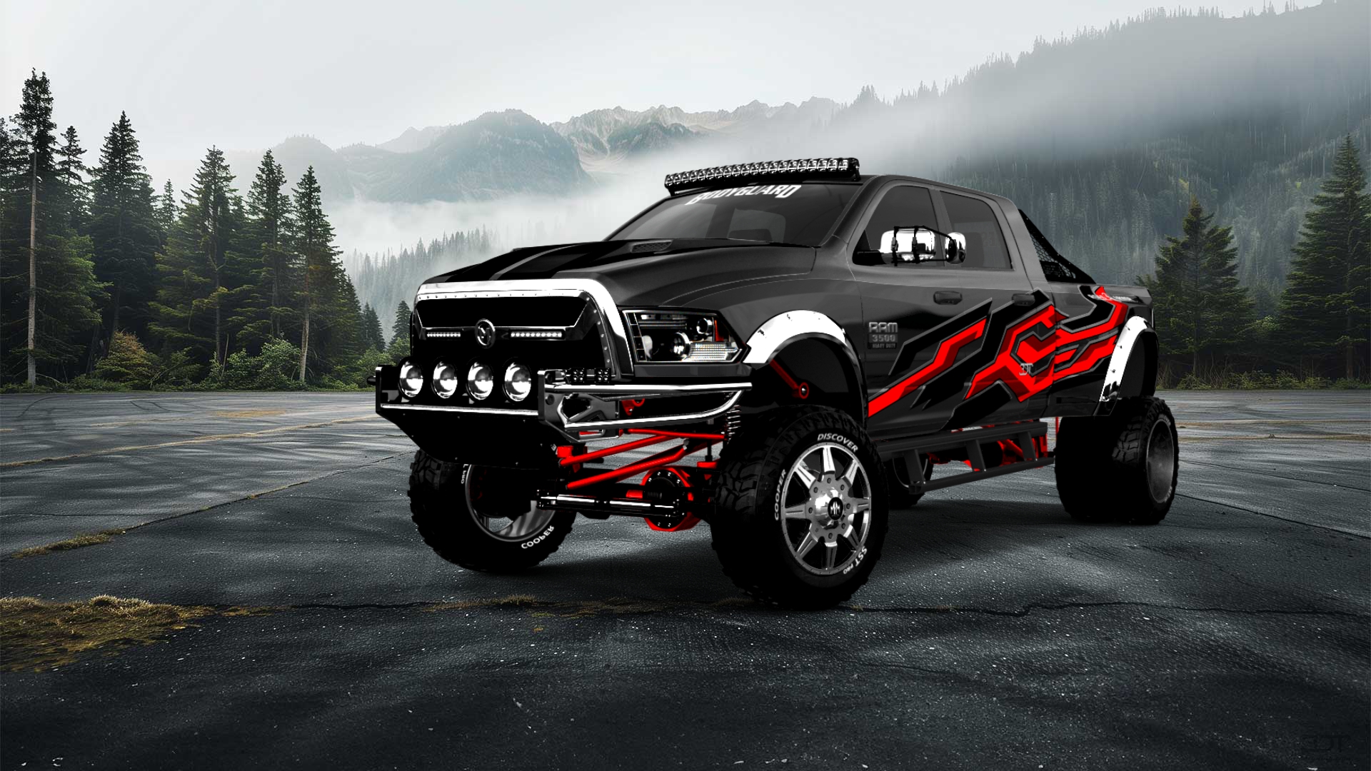 Dodge Ram 3500 4 Door Truck 2014