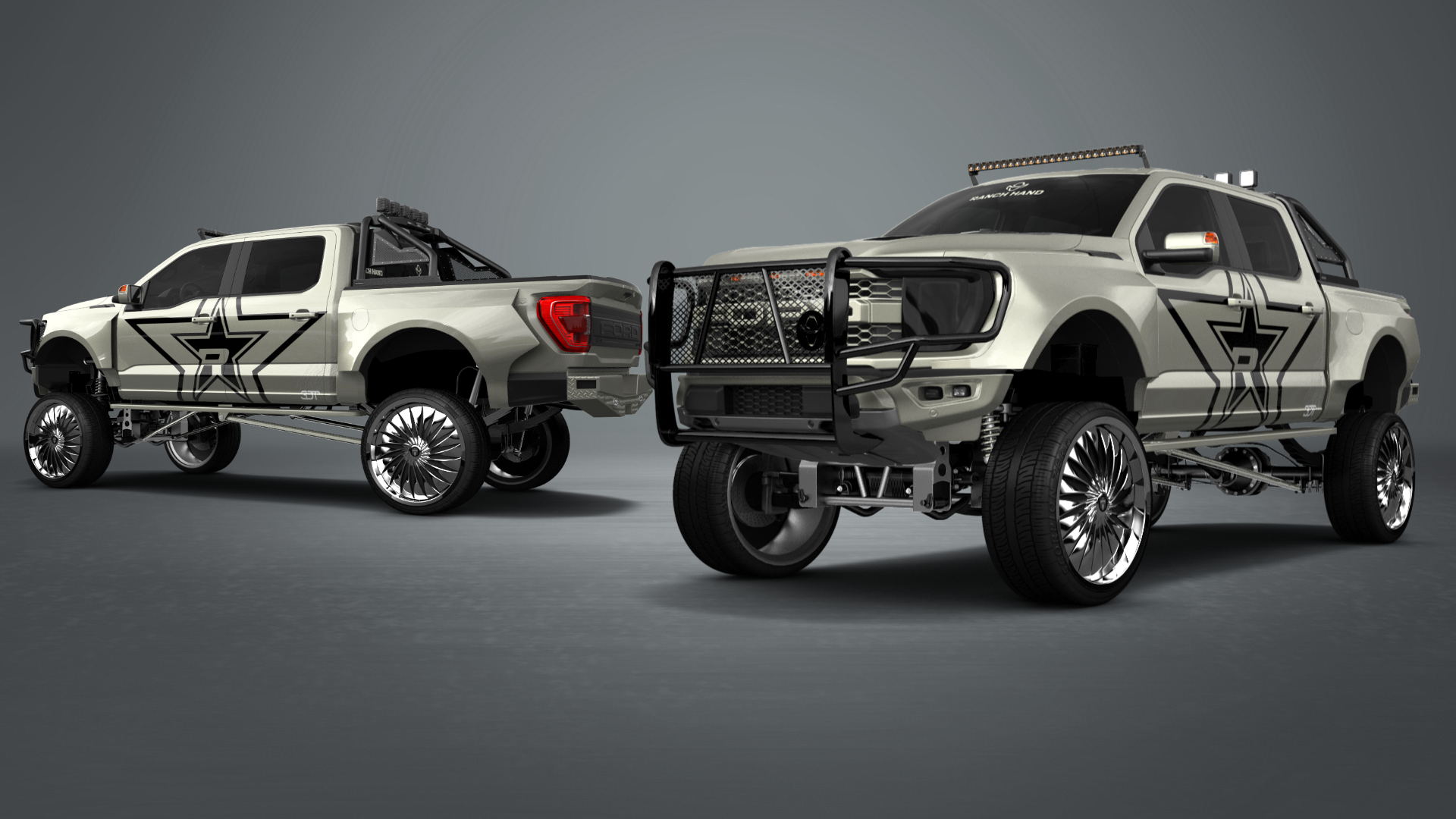 Ford F-150 Raptor 4 Door pickup truck 2021