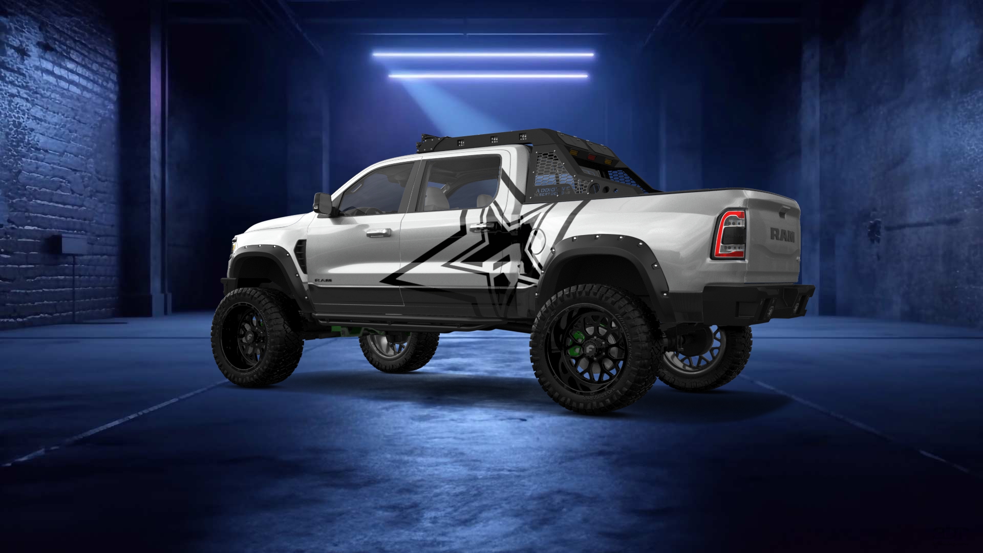 Dodge Ram 1500 TRX 4 Door pickup truck 2021 tuning