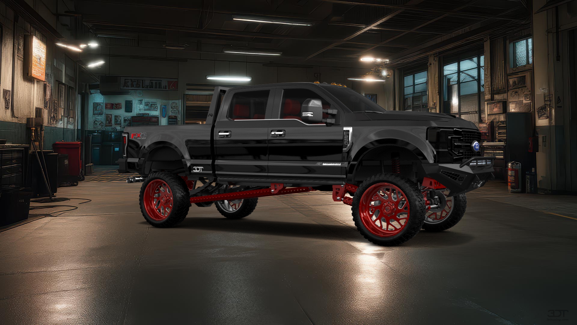 Ford F-250 4 Door pickup truck 2021 tuning