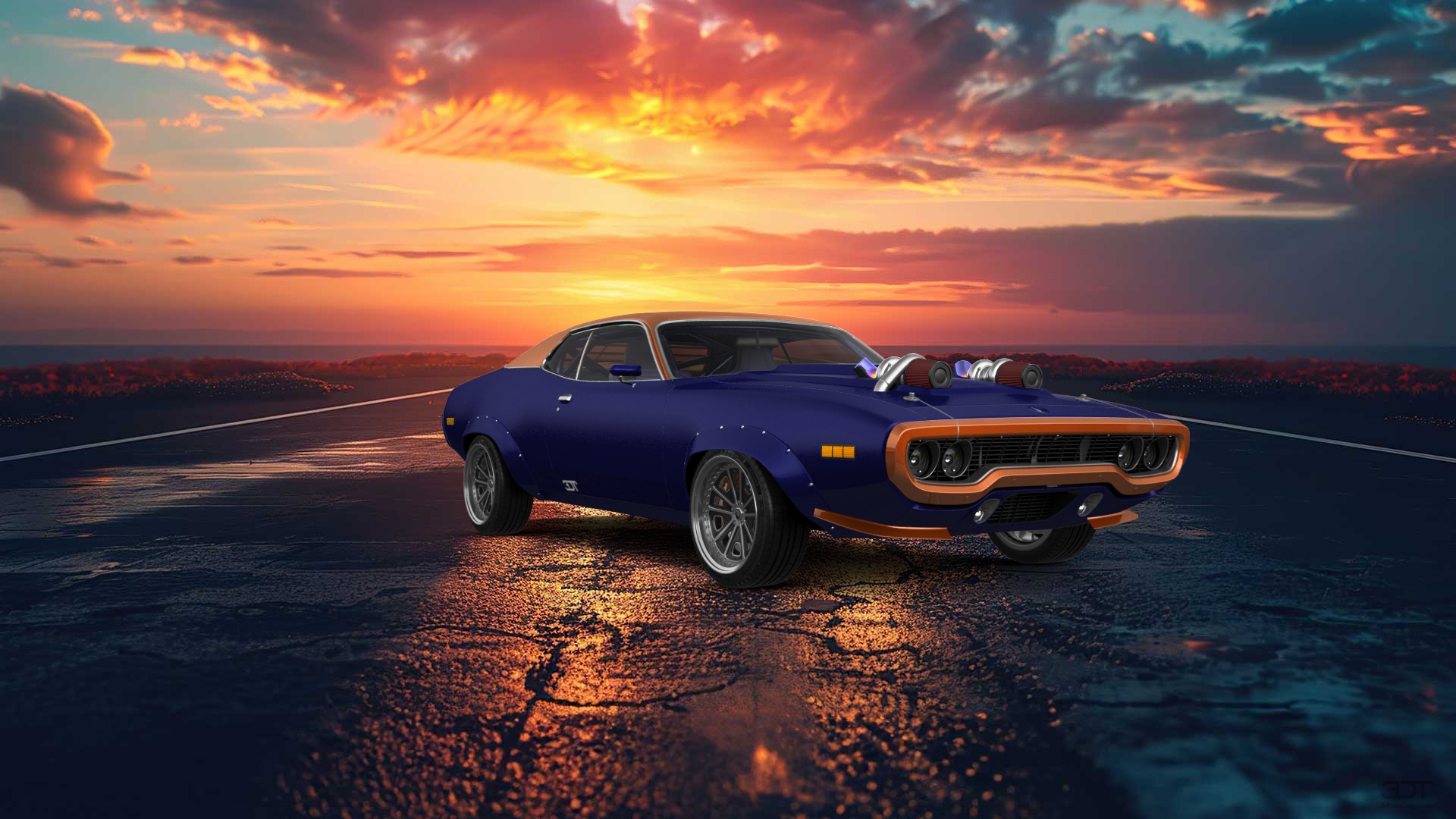 Plymouth GTX 2 Door Hardtop 1971