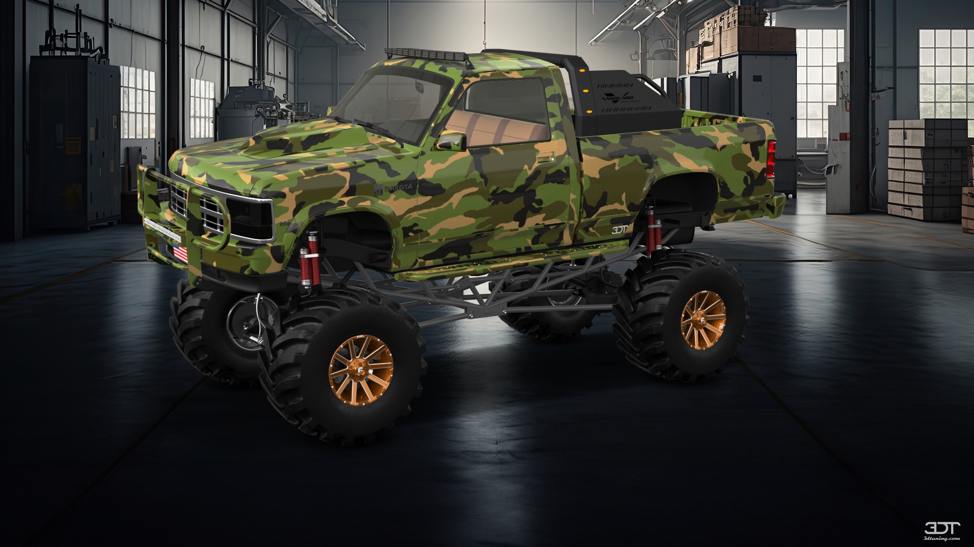 Dodge Dakota Regular Cab 2 Door pickup truck 1987