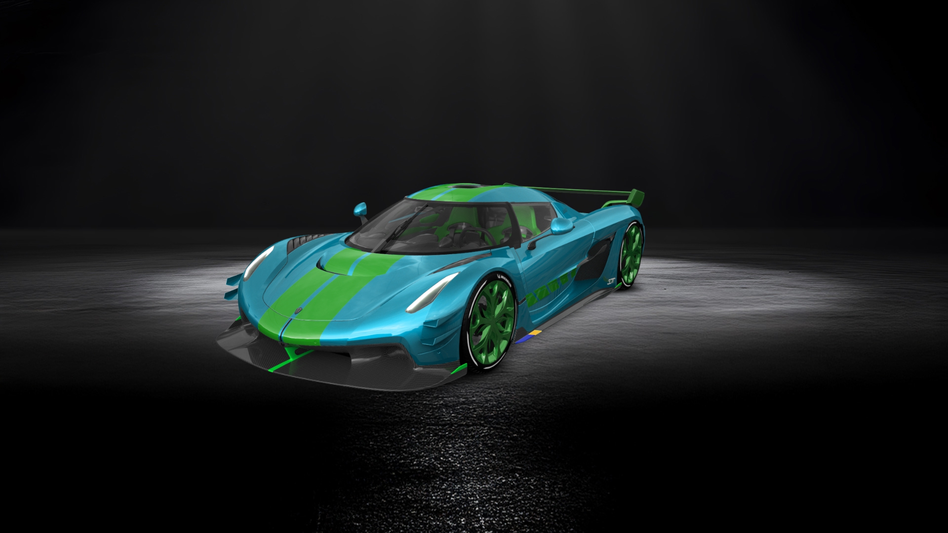 Koenigsegg Jesko 2 door targa top 2020