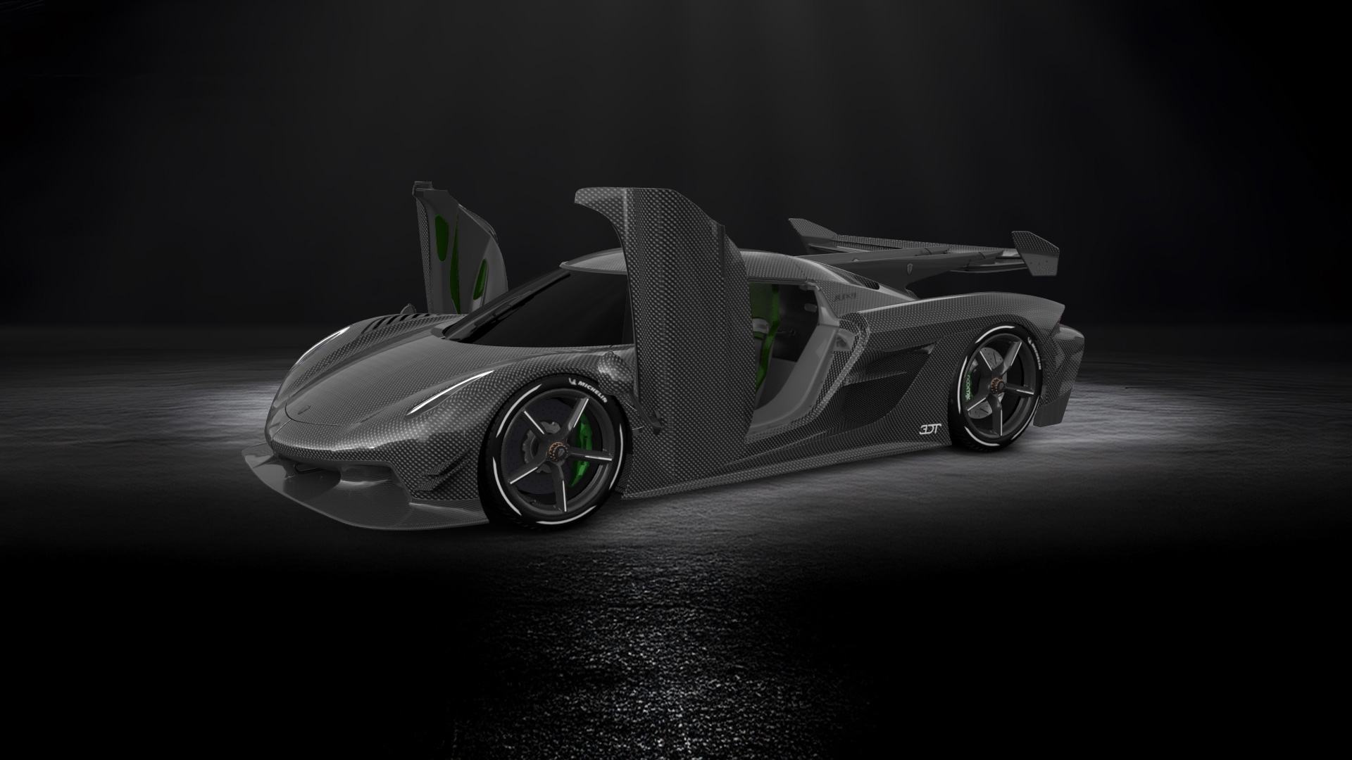 Koenigsegg Jesko 2 door targa top 2020