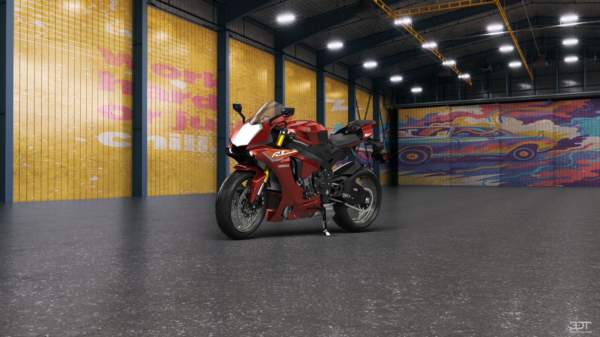Yamaha YZF R1 Sport Bike 2015 tuning