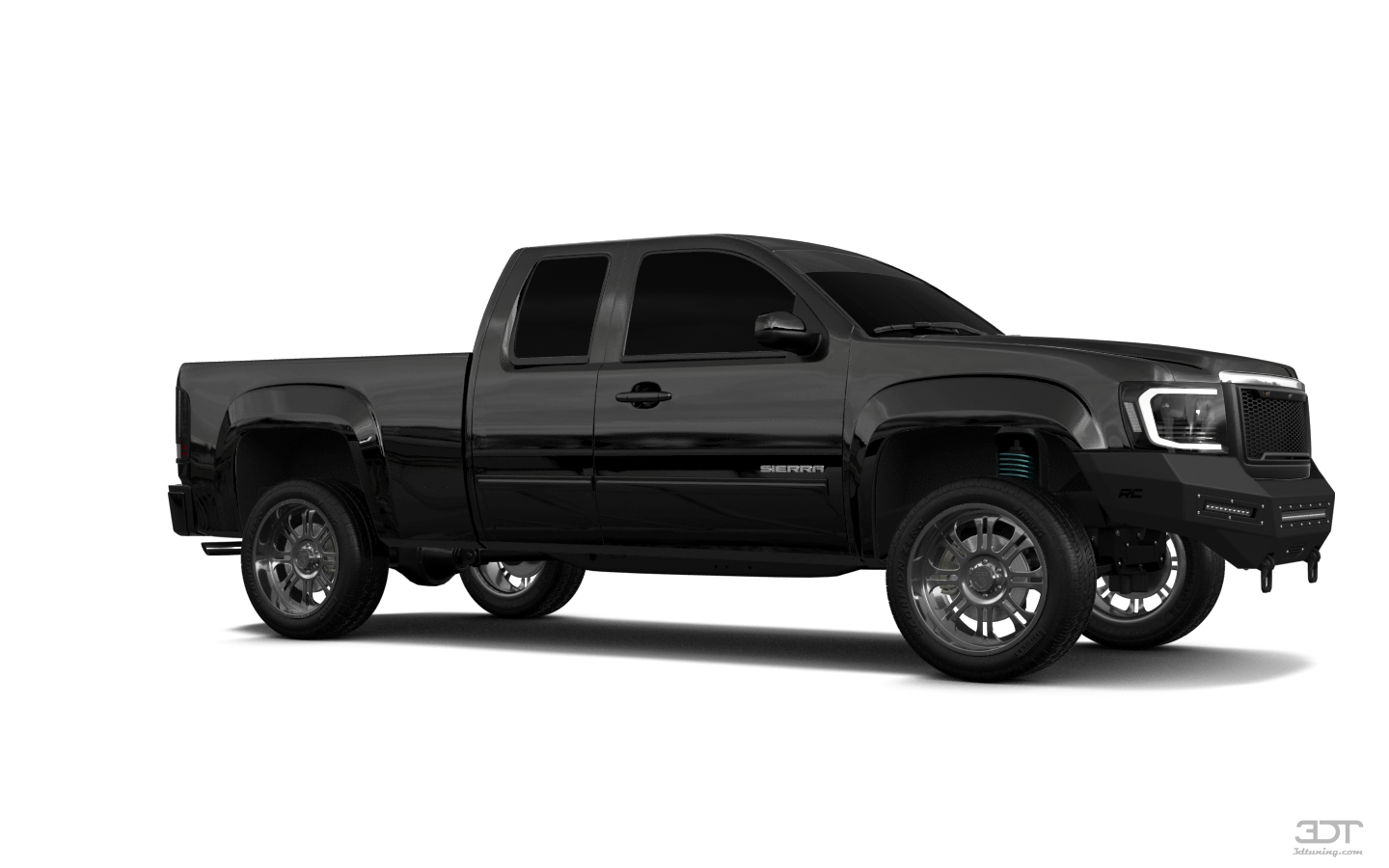 Tuning GMC Sierra 1500 Double Cab 6.6 ft box 2 Door truck 2007