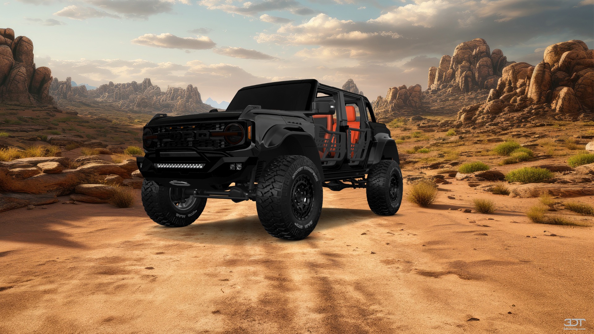 Ford Bronco Raptor 4 Door pickup truck 2022