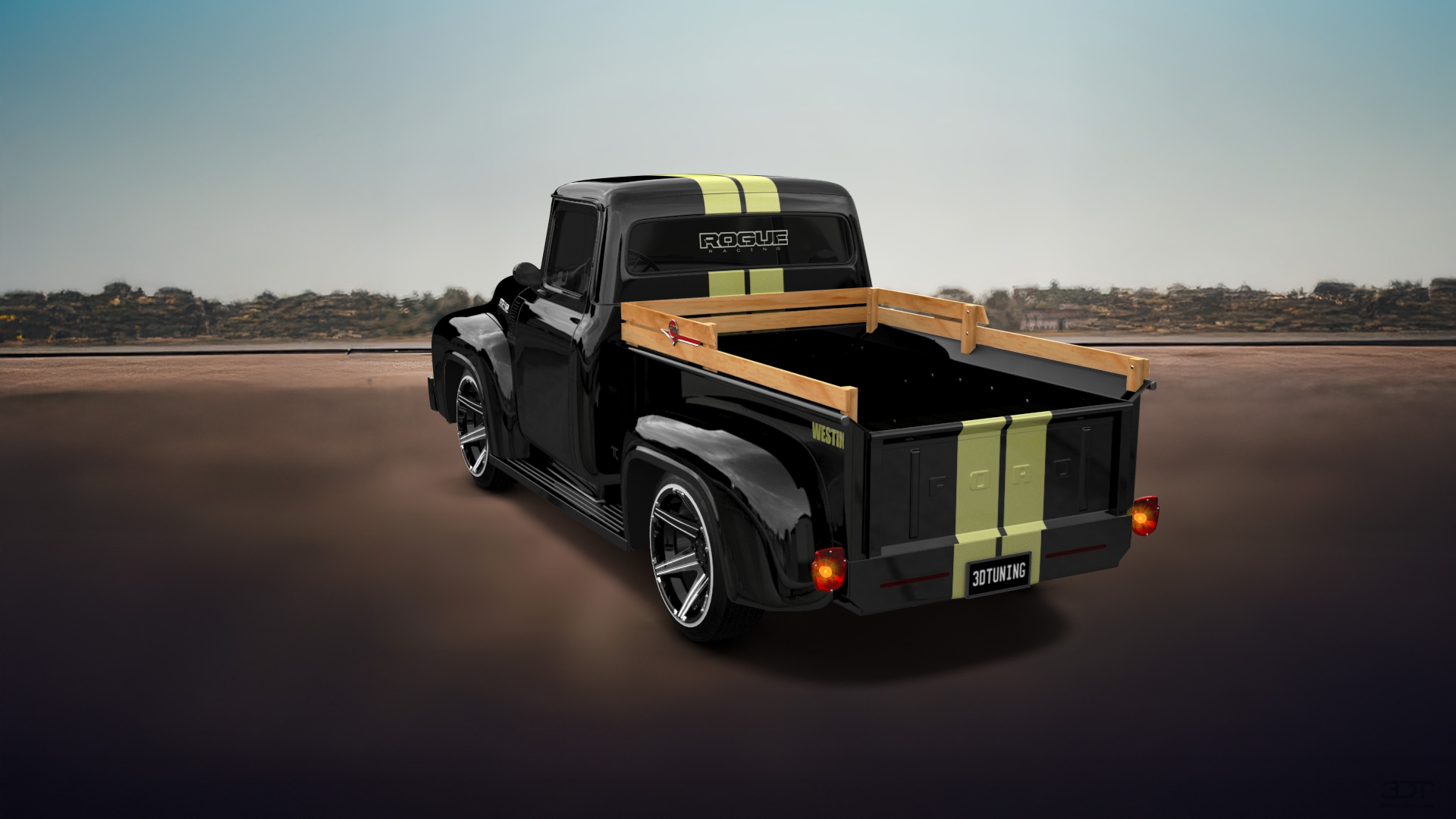 Ford F-100 2 Door truck 1956 tuning