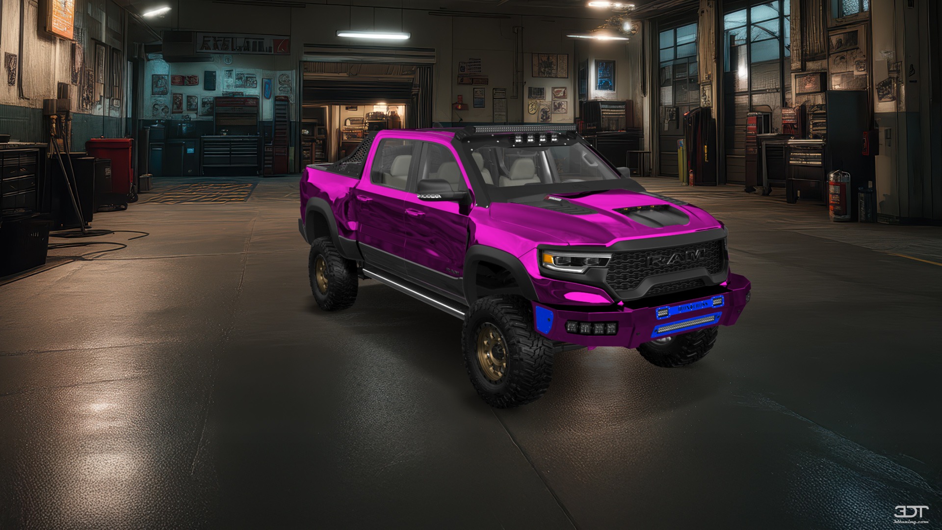 Dodge Ram 1500 TRX 4 Door pickup truck 2021 tuning