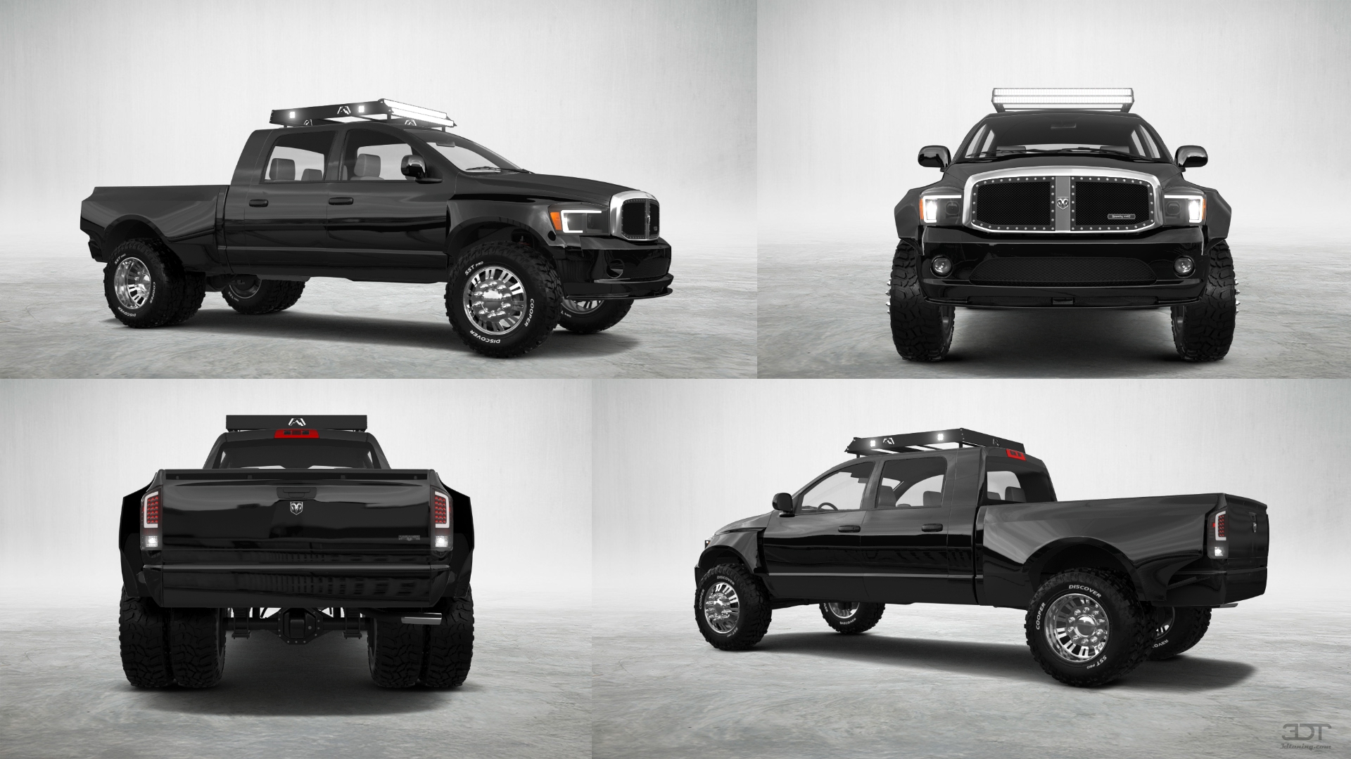 Dodge Ram 3500 Dually 4 Door pickup truck 2007 tuning