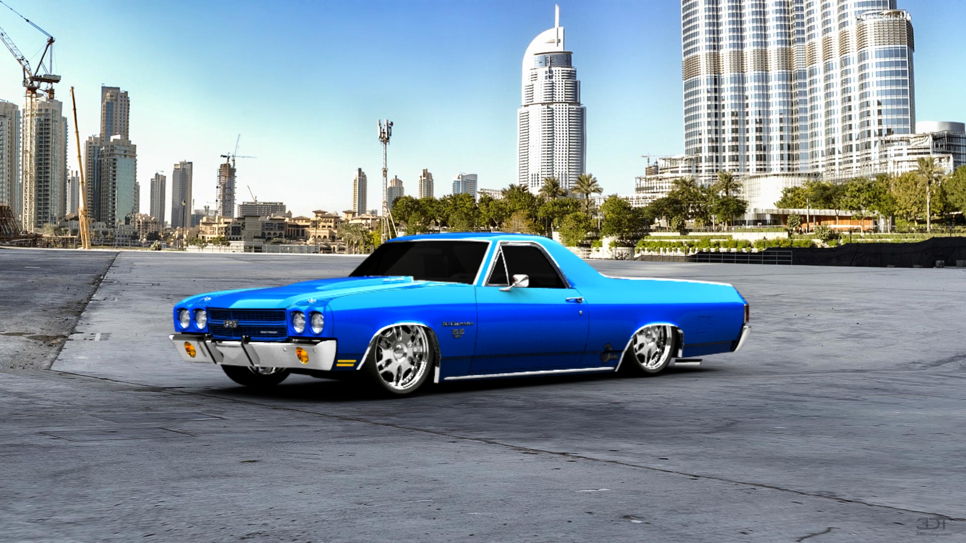 Chevrolet El Camino SS-454 Coupe 1970 tuning